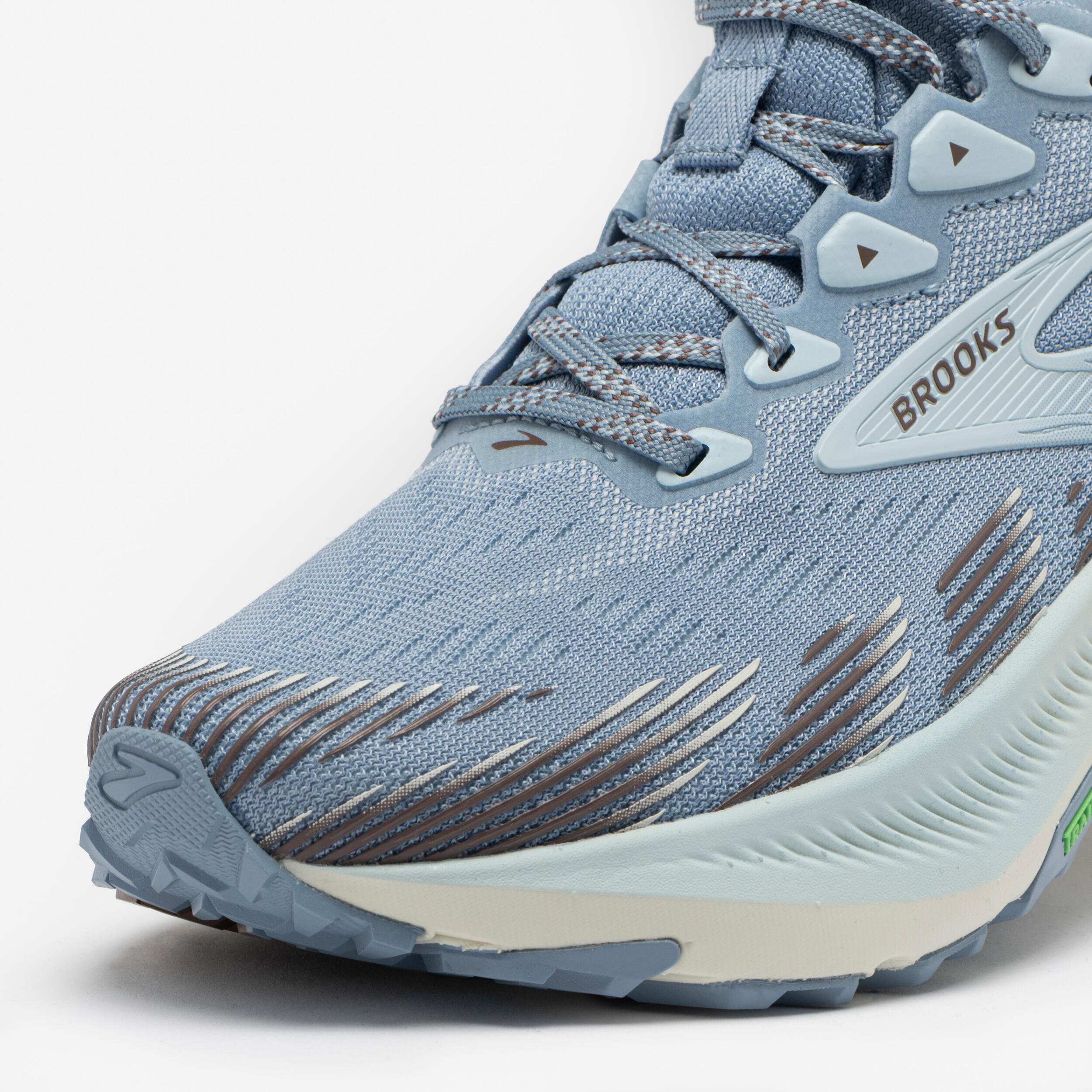 Chaussure de trail running femme, Brooks Ghost Trail bleu blanc 6/8