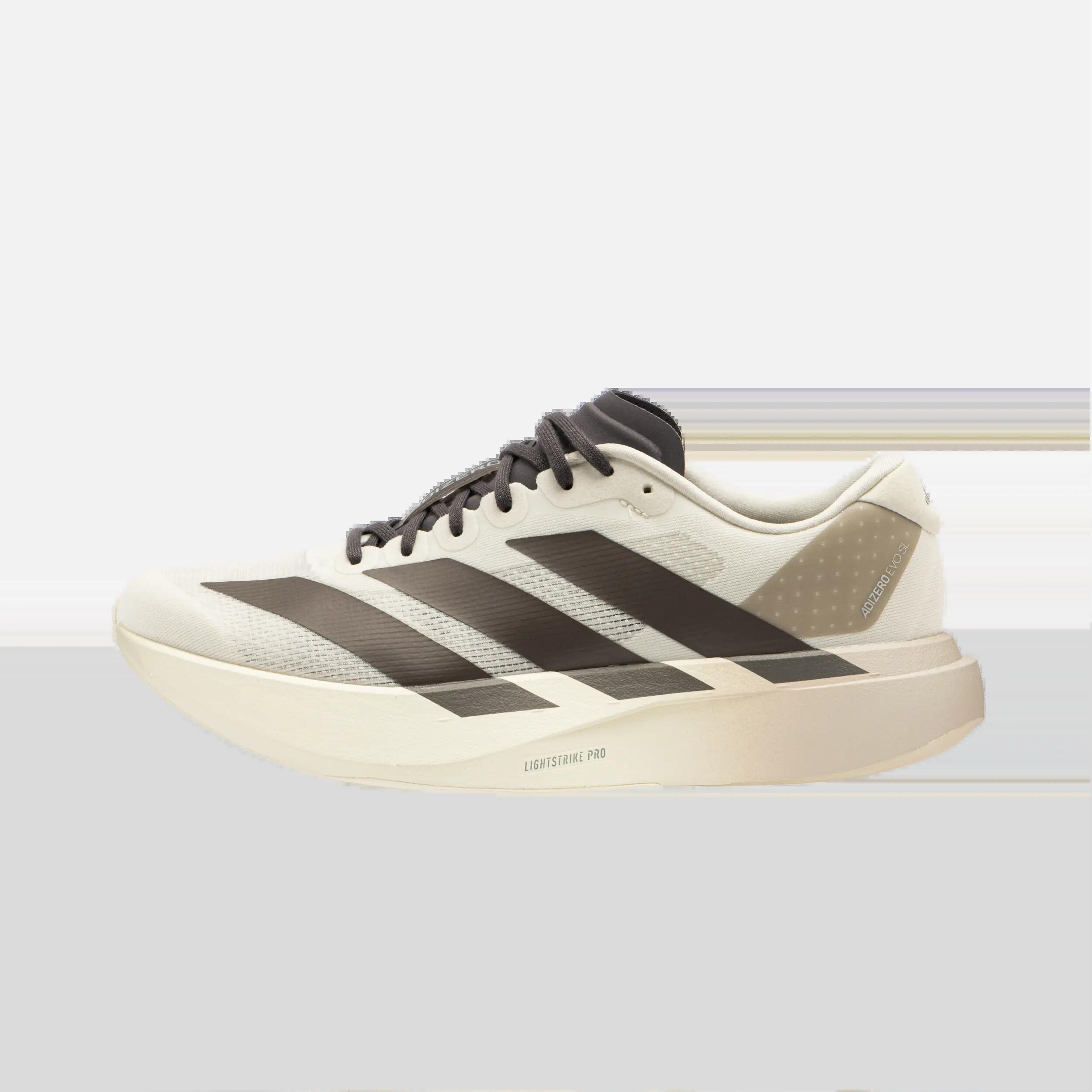 Încălțăminte de alergare pe șosea adidas Adizero Evo SL bej negru Bărbați 13/22