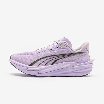 Chaussures de Running Femme, Puma Deviate Nitro 4, Jaune