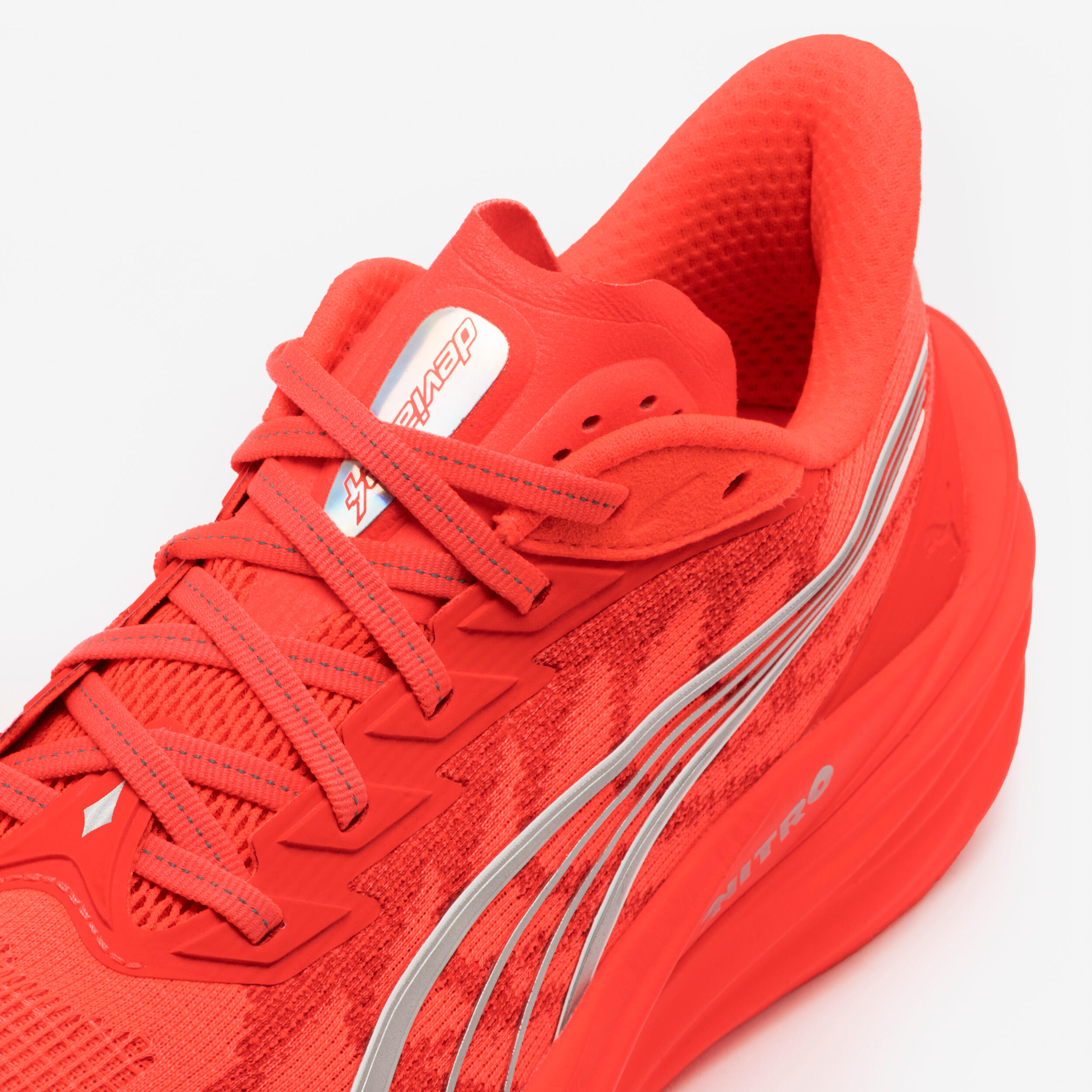 Chaussures de Running Hyrox Homme, Puma Deviate Nitro 4 Rouge 6/7