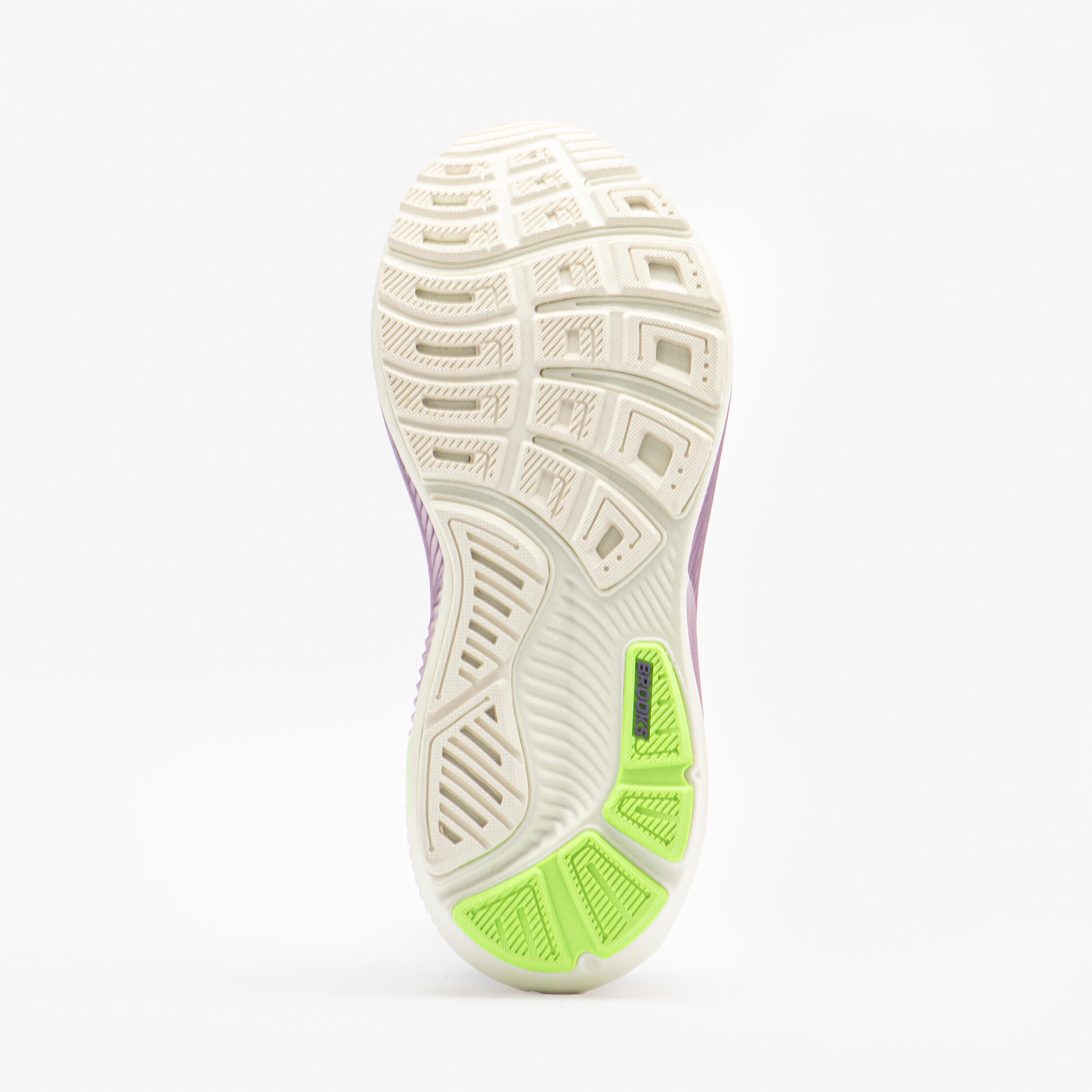Women's running shoe Brooks Ghost 18 white purple 3/7