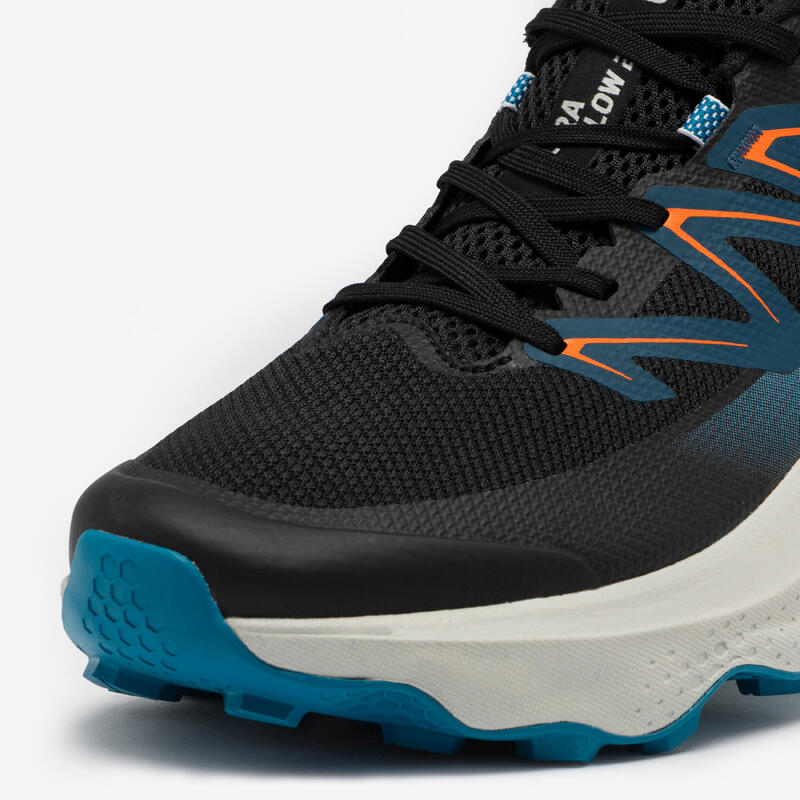 Încălțăminte de alergare traseu montan, Salomon Ultra Flow 2  negru-gri-albastru