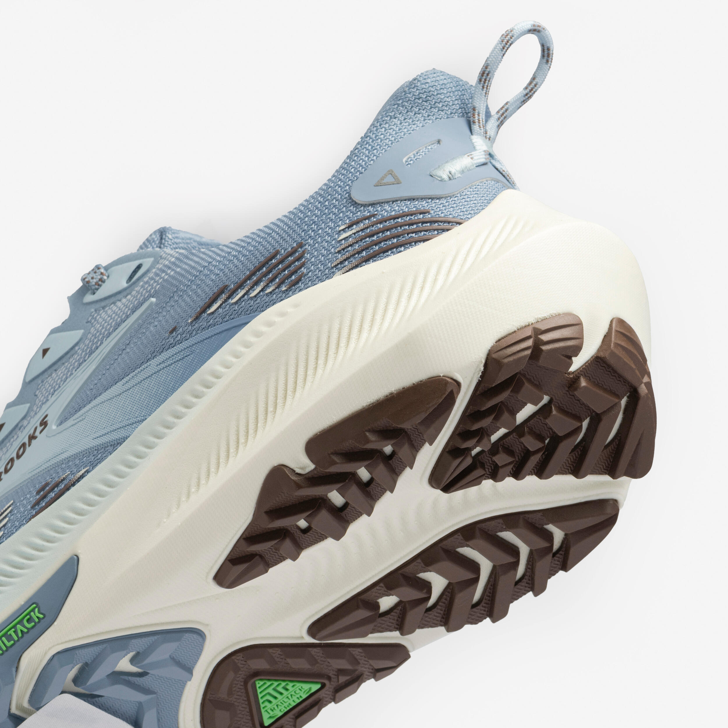 Chaussure de trail running femme, Brooks Ghost Trail bleu blanc 8/8