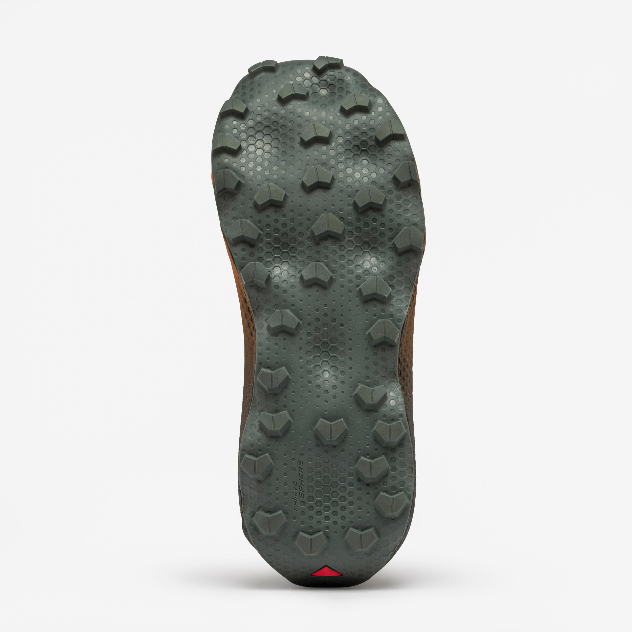 Scarpe trail uomo Salomon ULTRA GLIDE 4 nero-grigio-arancione 3/8