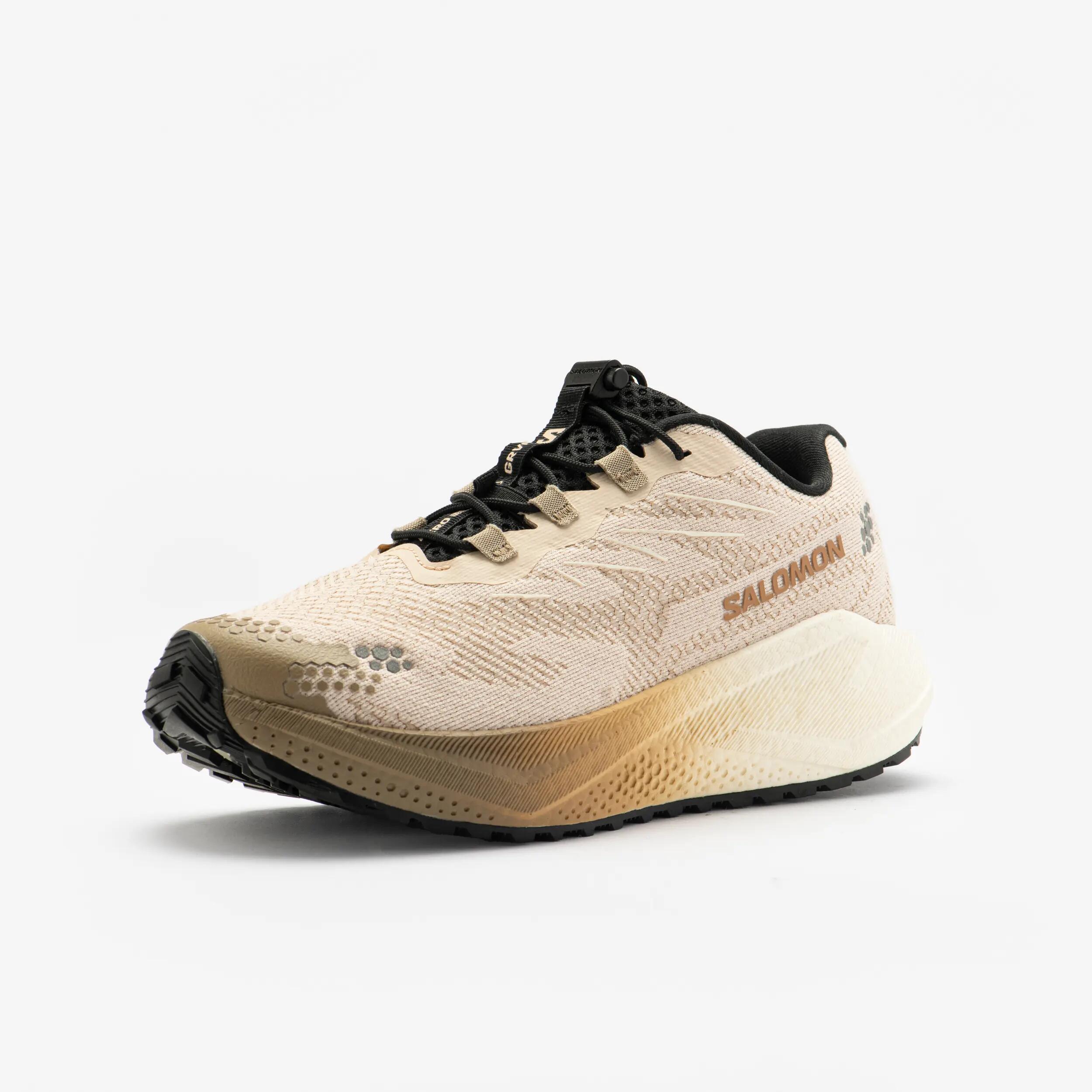 Scarpe running donna Salomon AERO BLAZE 4 GRVL beige 8/14