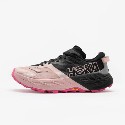 Chaussures de running trail femme, Hoka speedgoat 7, violet et blanc