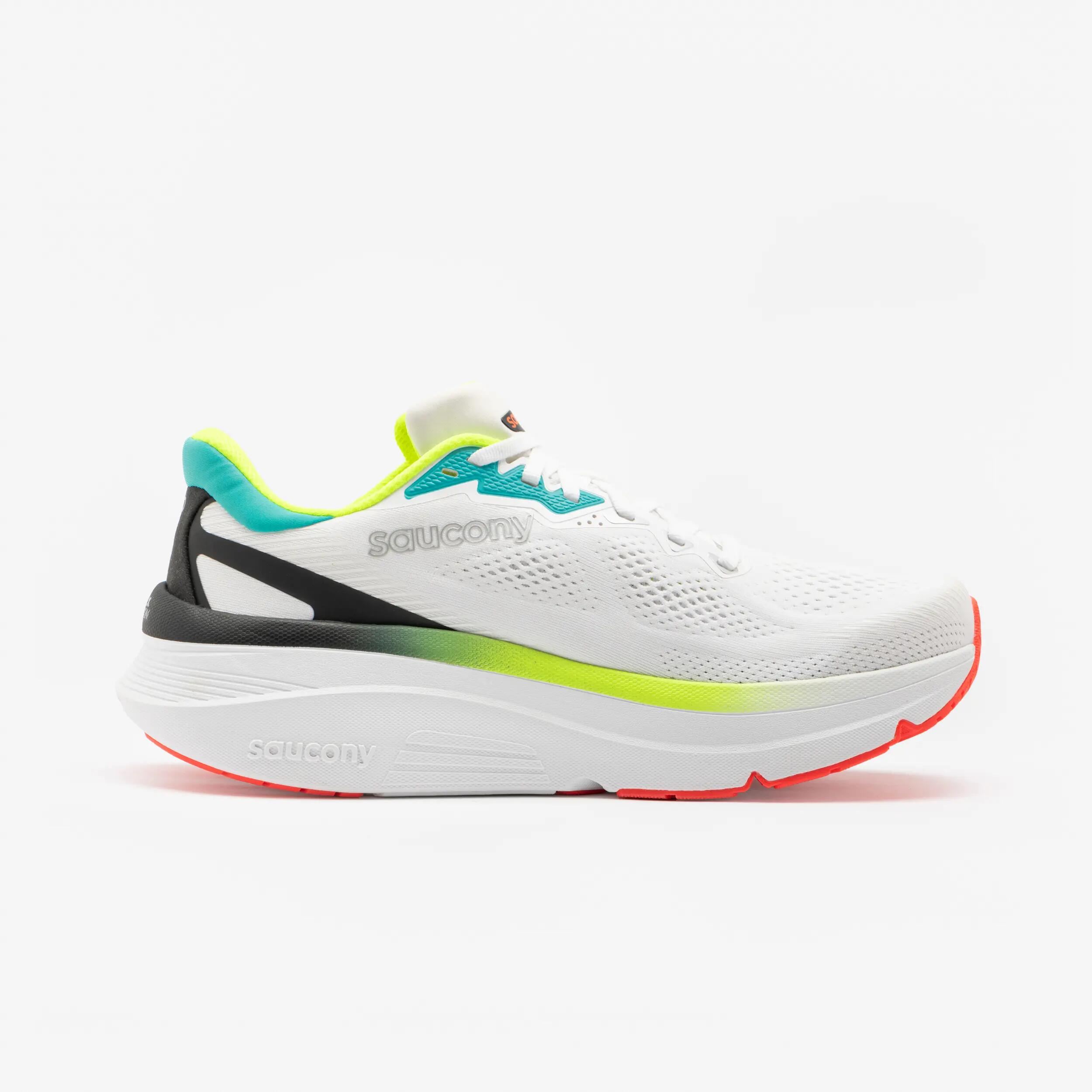 Scarpe running uomo Saucony RIDE 19 bianco-giallo-arancione 2/7