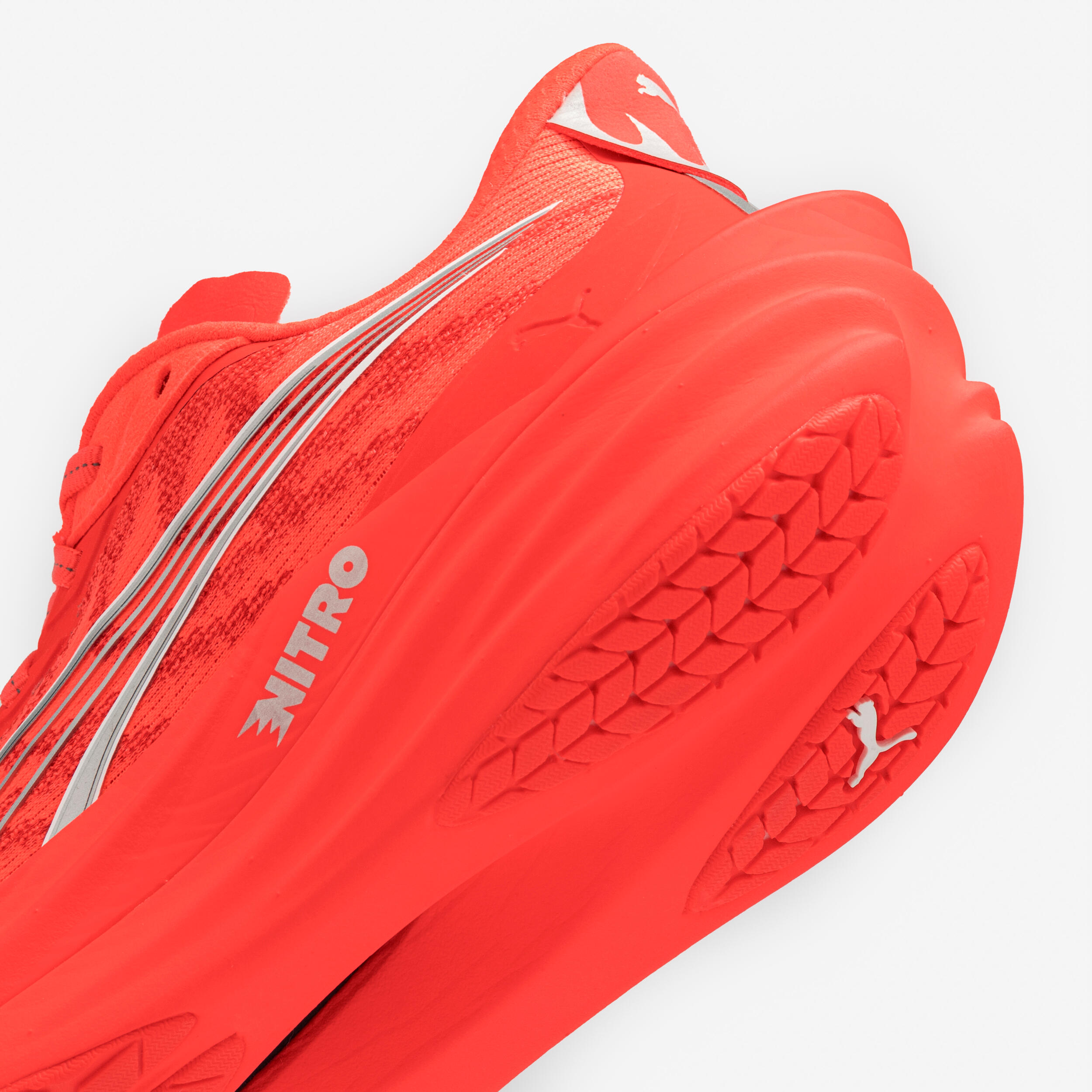 Chaussures de Running Hyrox Homme, Puma Deviate Nitro 4 Rouge 7/7