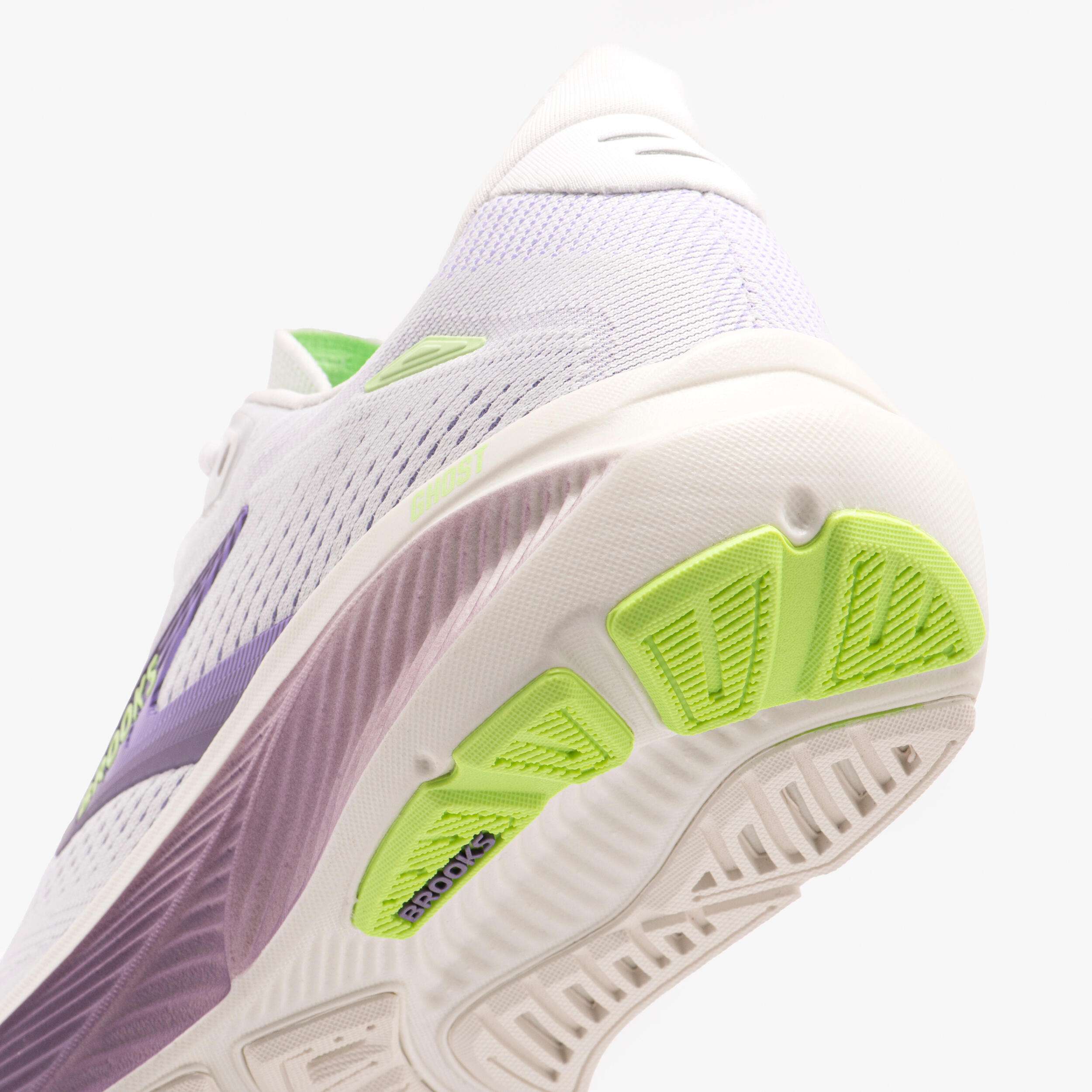 Women's running shoe Brooks Ghost 18 white purple 7/7
