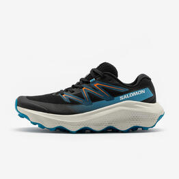 Chaussure de trail running, Salomon Ultra Flow 2  noir gris et bleu