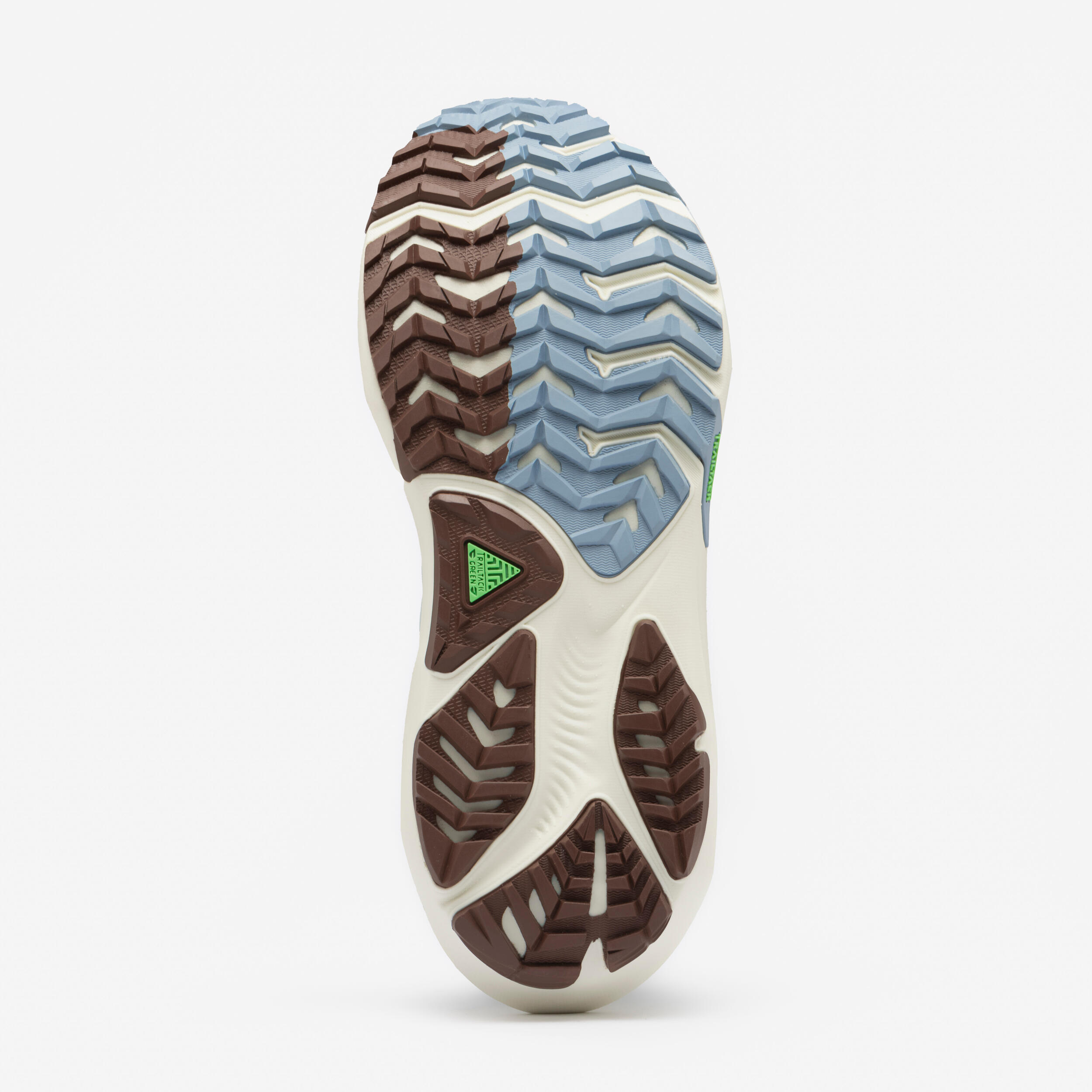 Chaussure de trail running femme, Brooks Ghost Trail bleu blanc 4/8