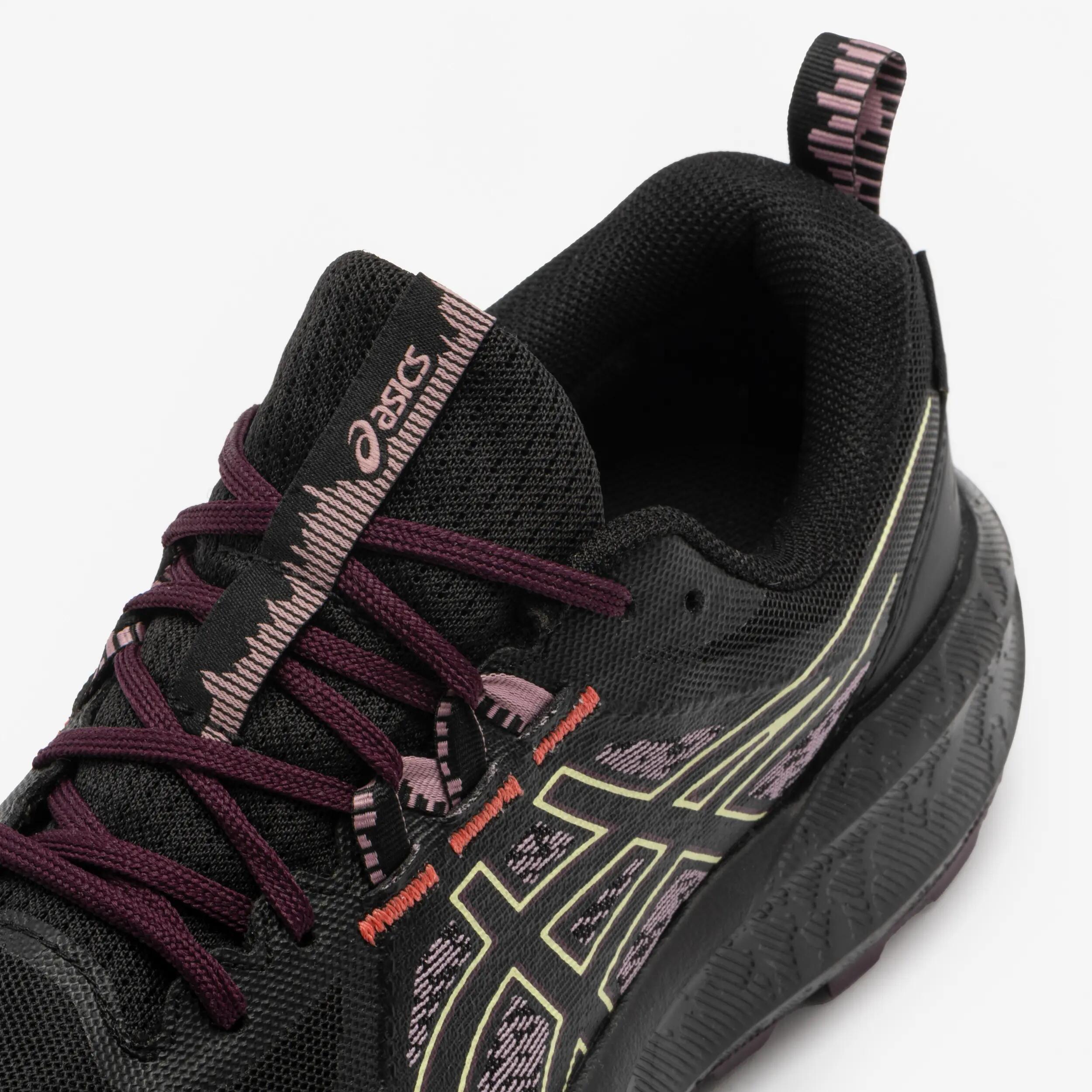 ASICS GEL-SONOMA 8 GTX WOMAN'S TRAIN RUNNING SHOES black 7/8