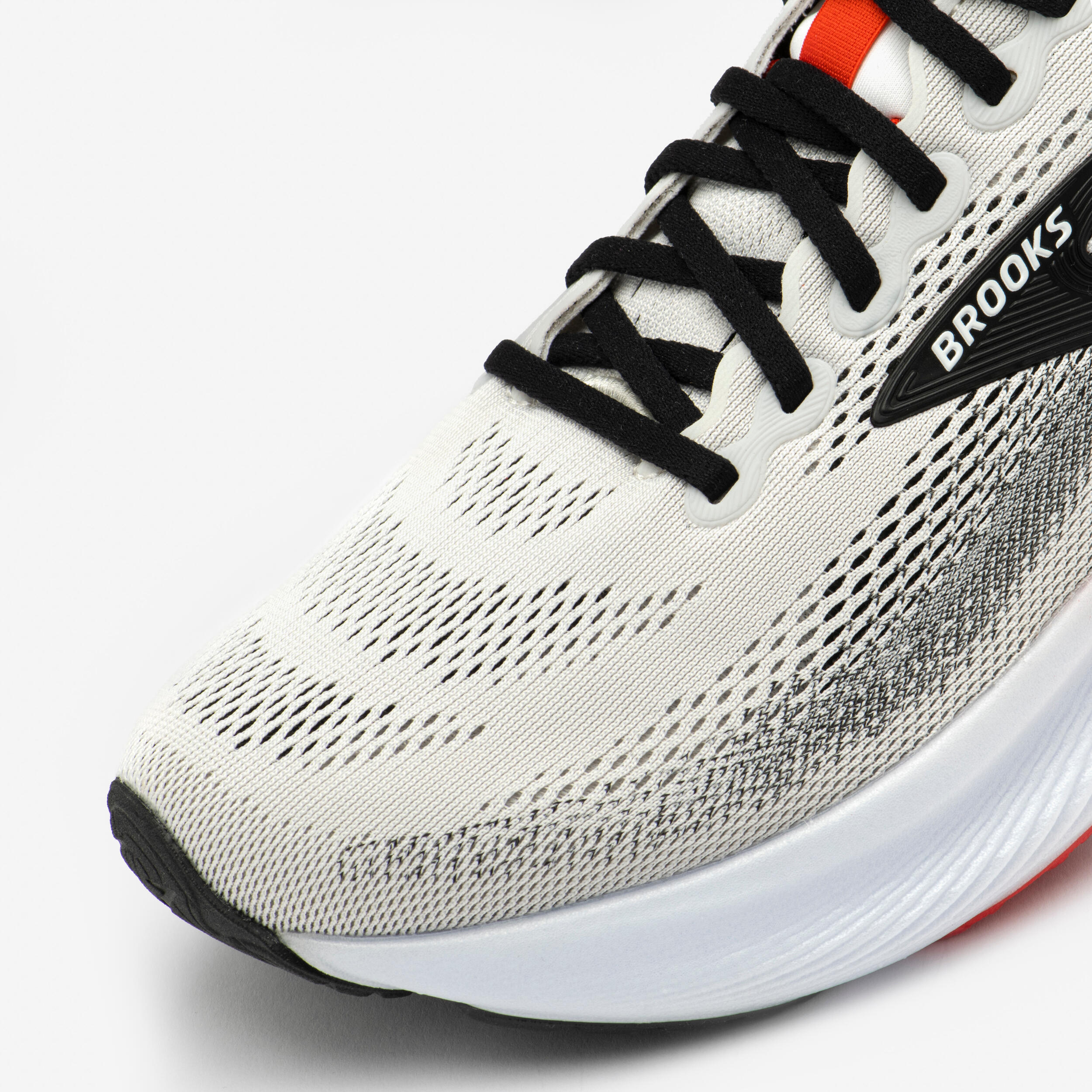 Chaussure de running homme, Brooks Adrénaline gris rouge 5/7