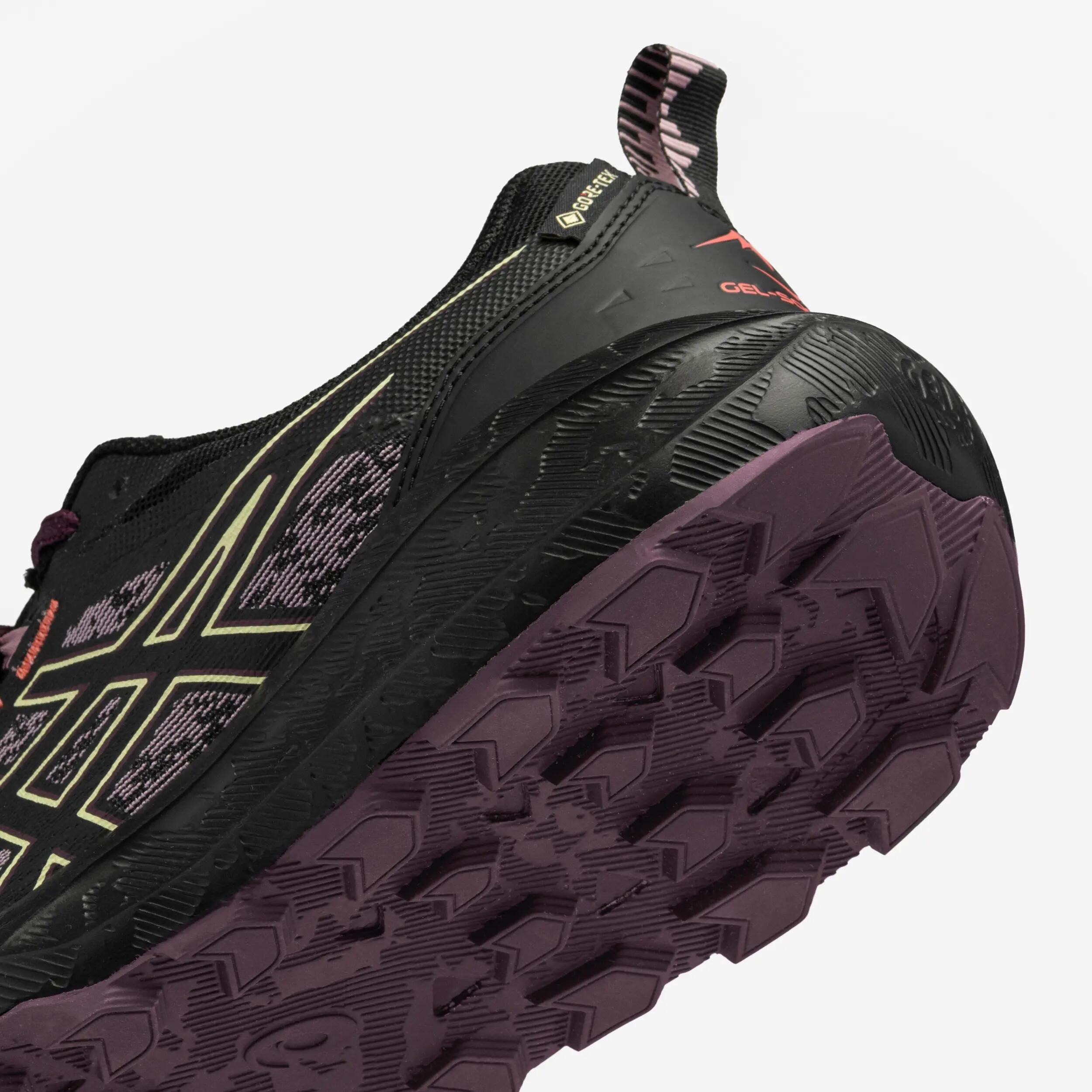 ASICS GEL-SONOMA 8 GTX WOMAN'S TRAIN RUNNING SHOES black 8/8