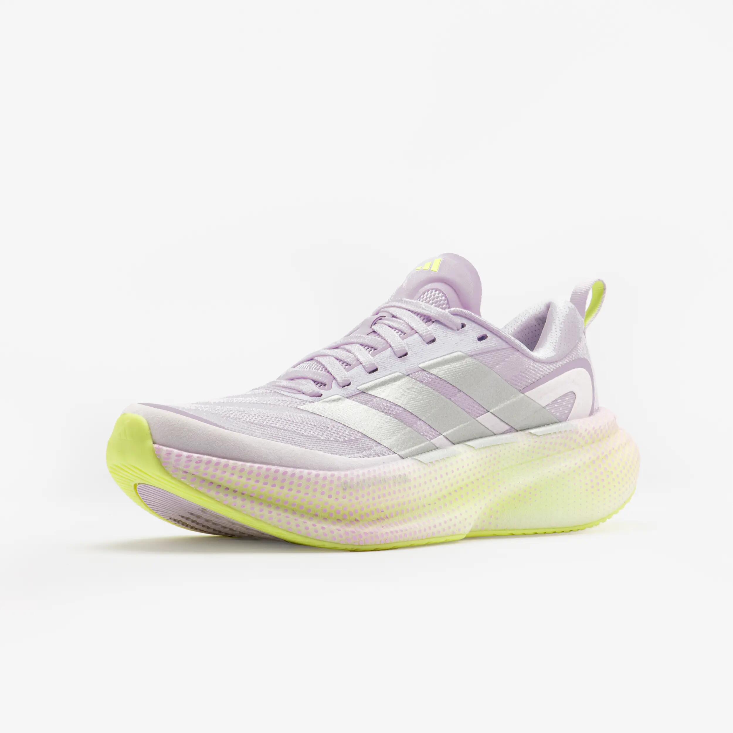 Scarpe running donna ADIDAS SUPERNOVA GLIDE lilla-verde 4/7