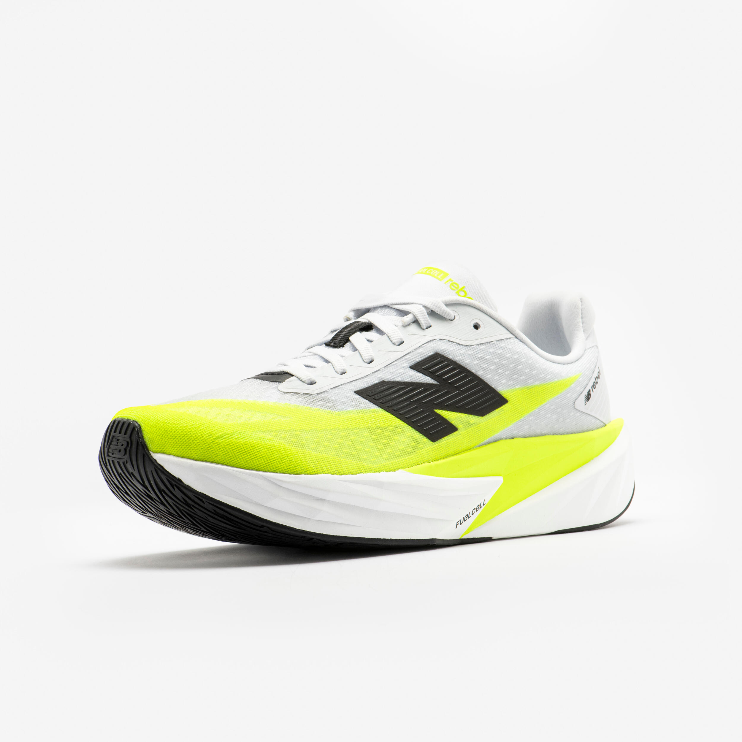 Chaussures de running Homme, New Balance Fuelcell Rebel V5 jaune 4/7