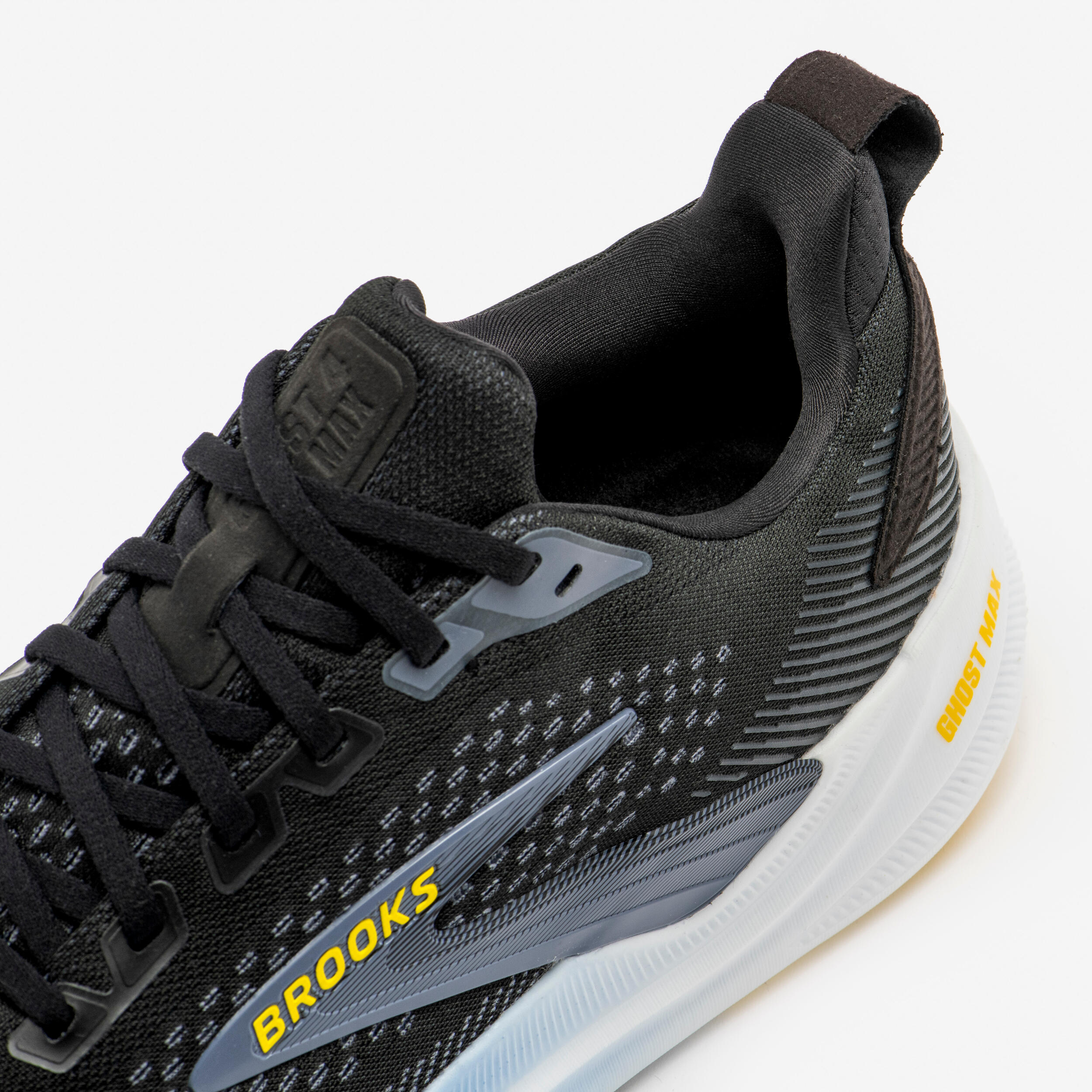 Chaussure de running homme Brooks Ghost Max Noir 6/7