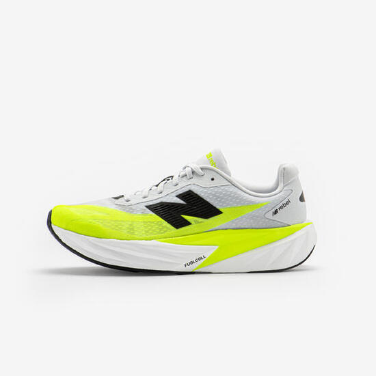 Zapatillas running asfalto New Balance Fuelcell Rebel V5 Hombre -amarillo