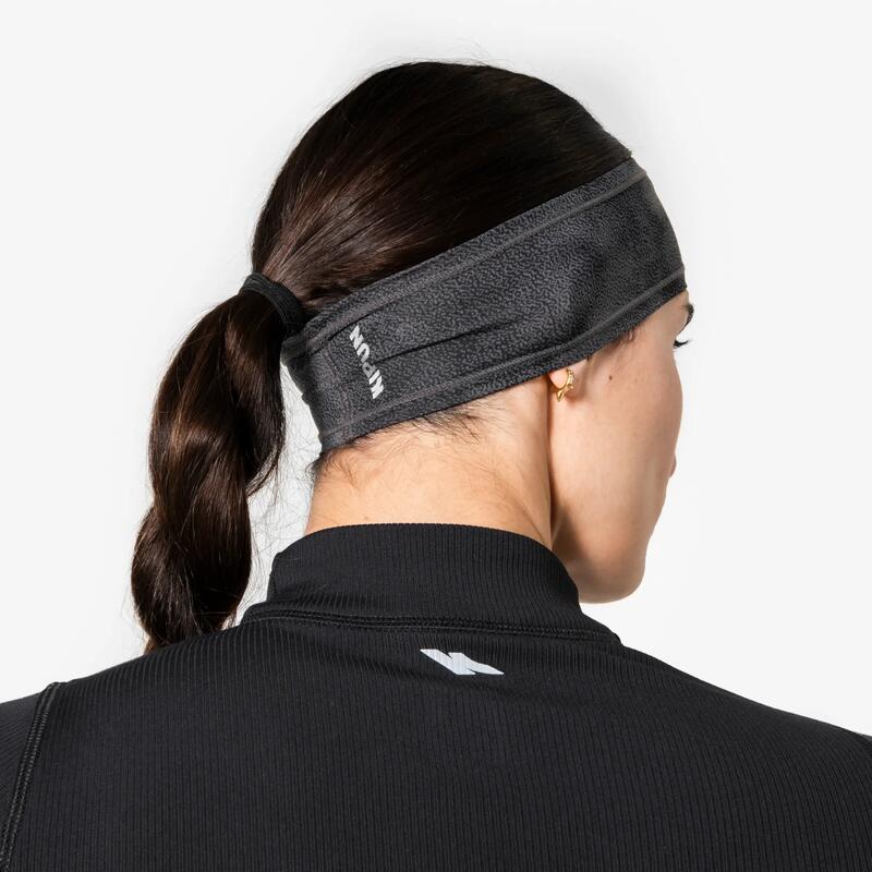 Yetişkin Koşu Bandanası - Siyah - Kiprun Warm+ V2