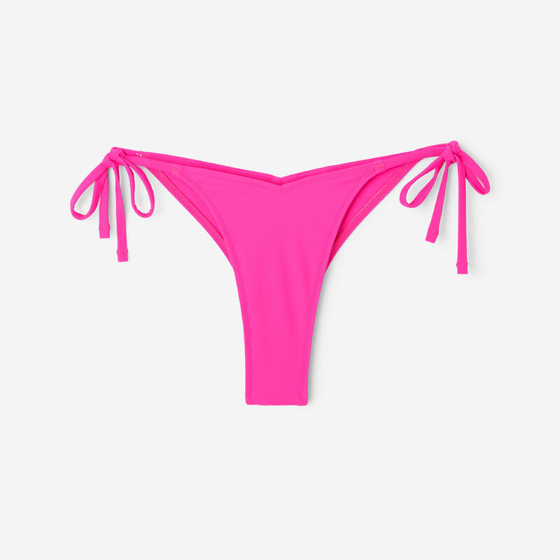 Slip de baie cu șnur brazilian Serie limitată ViVi Roz Fuchsia Fluo Damă