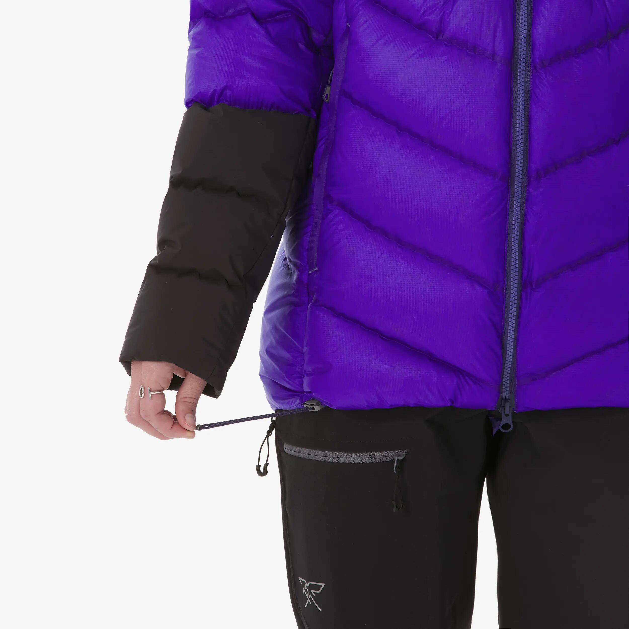 Piumino alpinismo donna MAKALU viola | -24°C 7/13