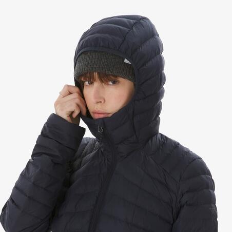 Куртка пухова жіноча для трекінгу -3 °C Xplore синя