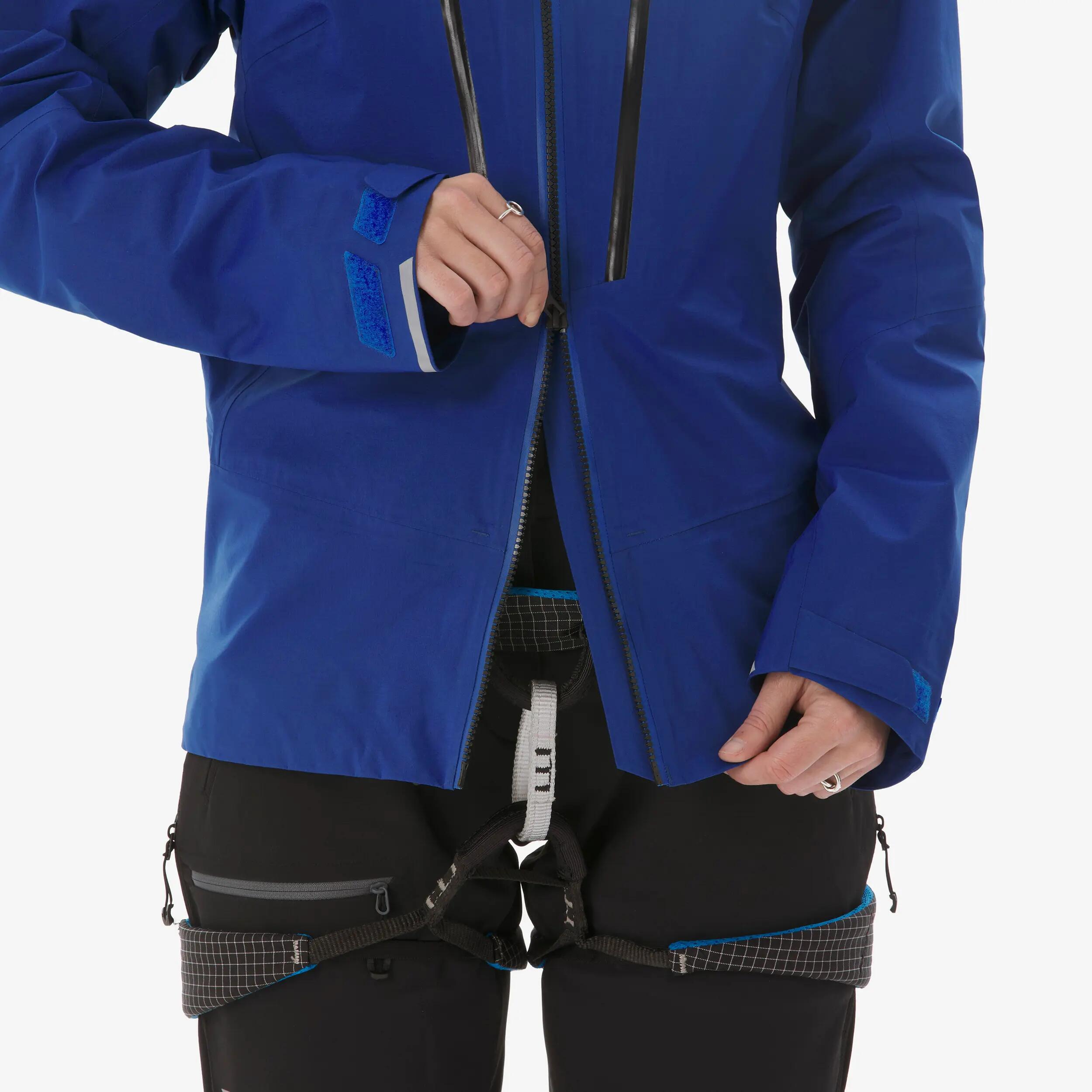 Jaqueta d'alpinisme impermeable i lleugera dona Wilder Alpi light blau  6/10