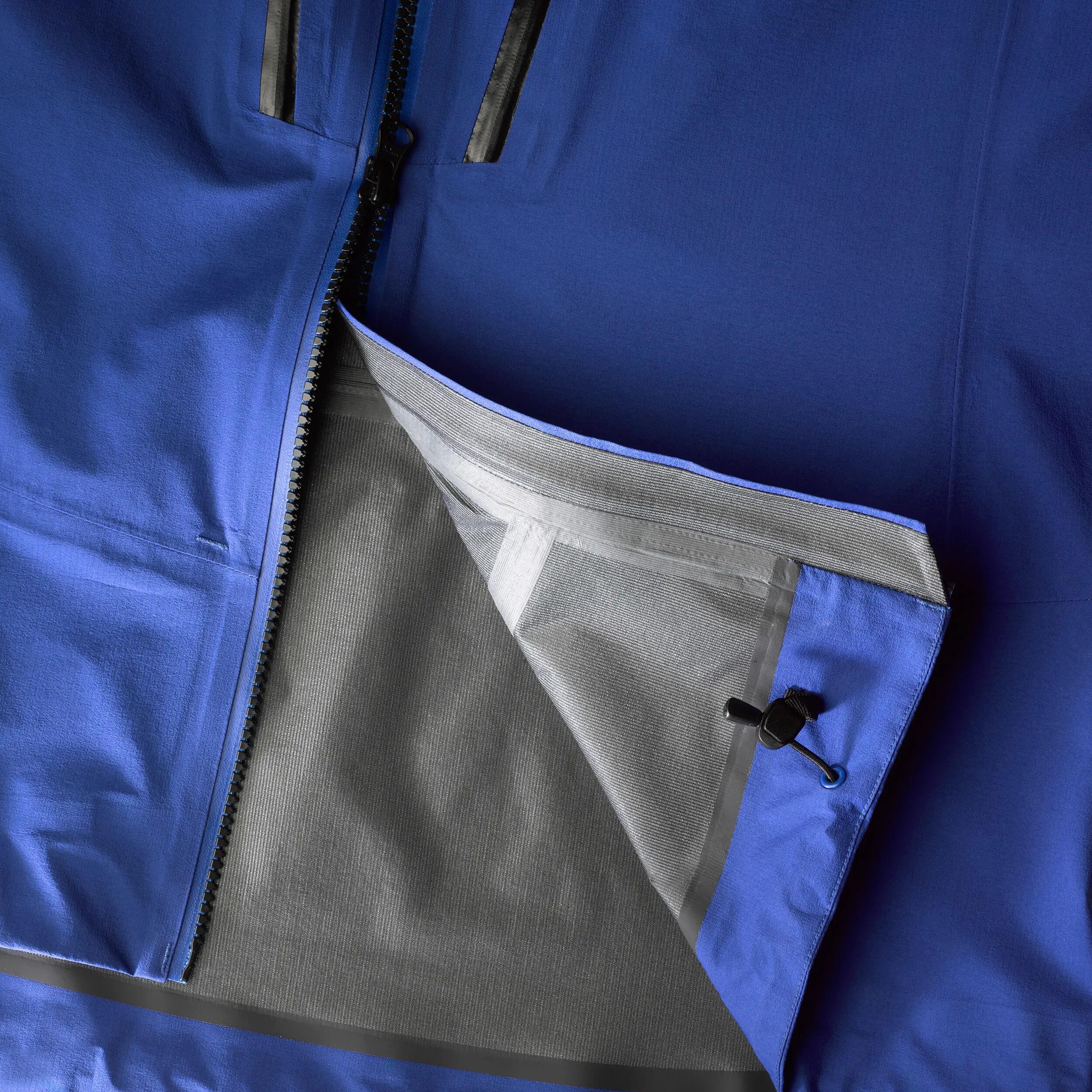 Jaqueta d'alpinisme impermeable i lleugera dona Wilder Alpi light blau  10/10