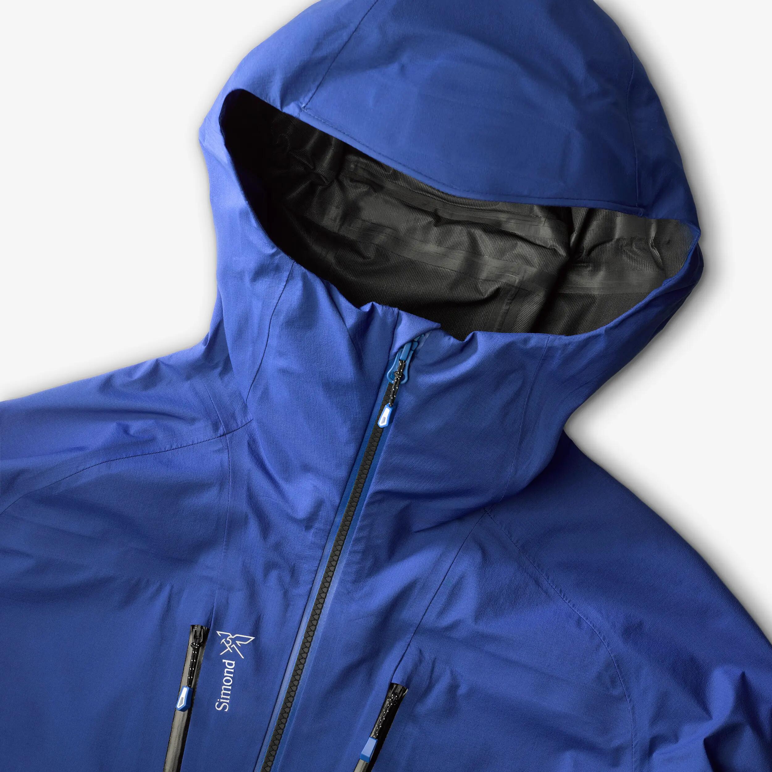 Jaqueta d'alpinisme impermeable i lleugera dona Wilder Alpi light blau  8/10