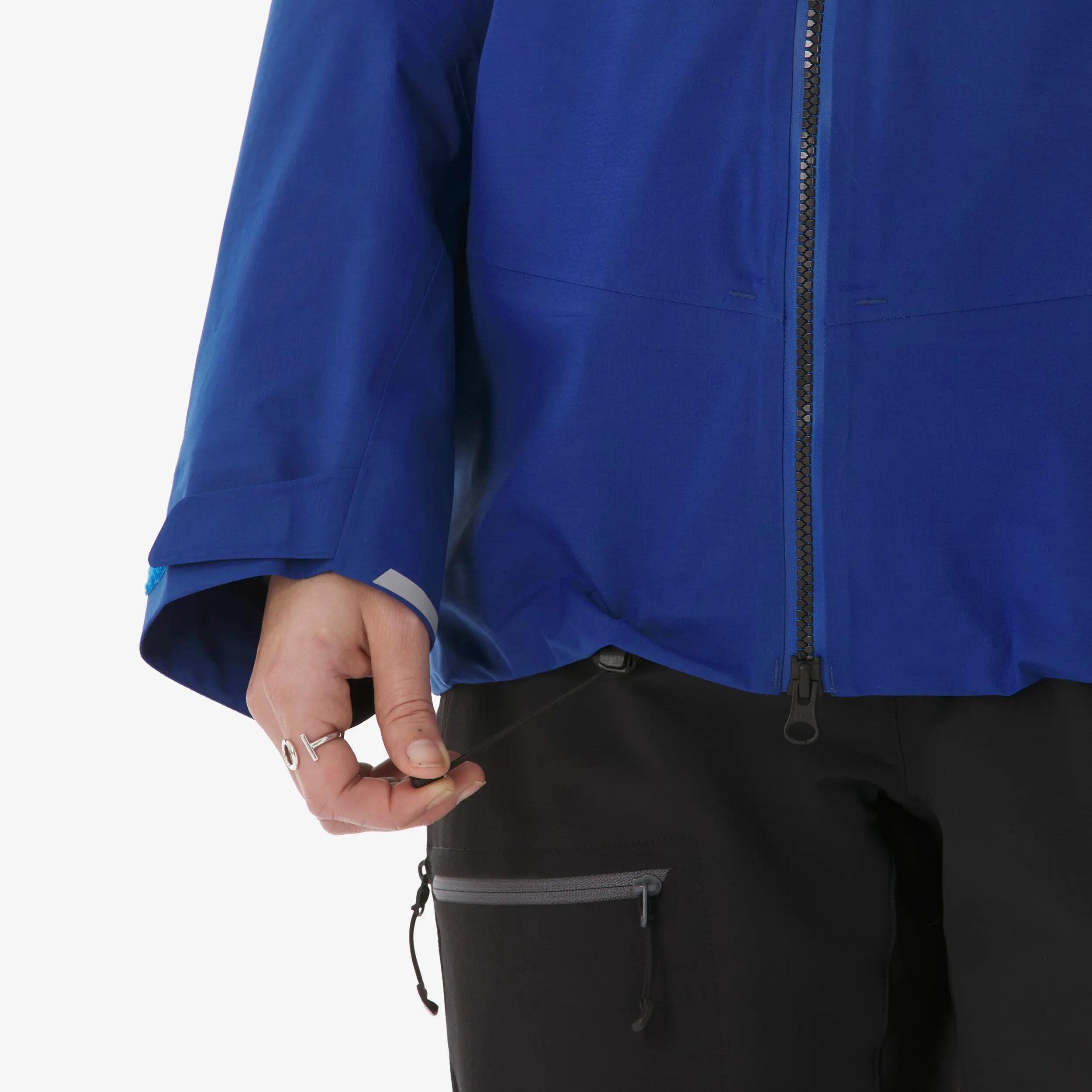 Jaqueta d'alpinisme impermeable i lleugera dona Wilder Alpi light blau  7/10