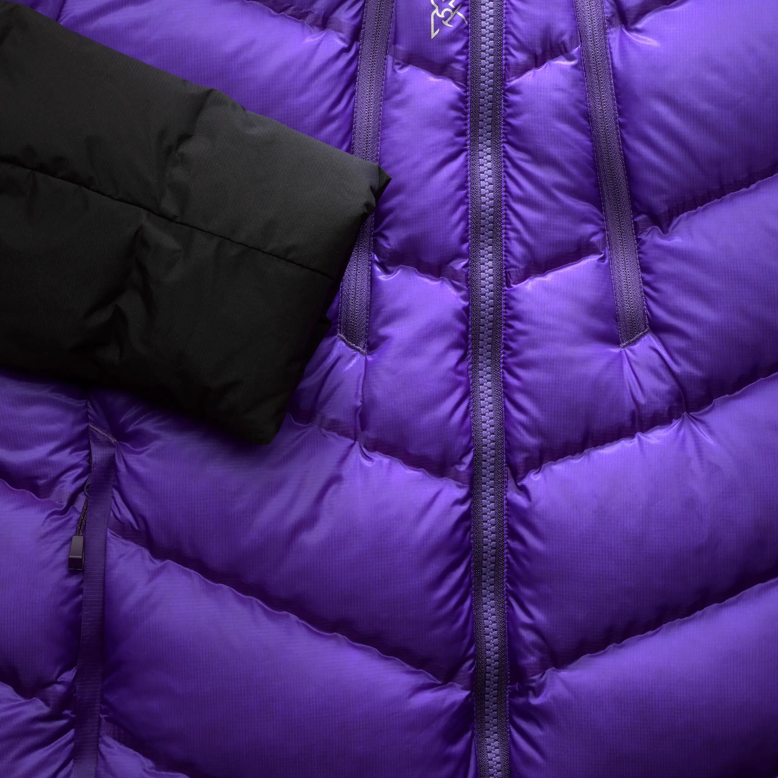 Piumino alpinismo donna MAKALU viola | -24°C 11/13