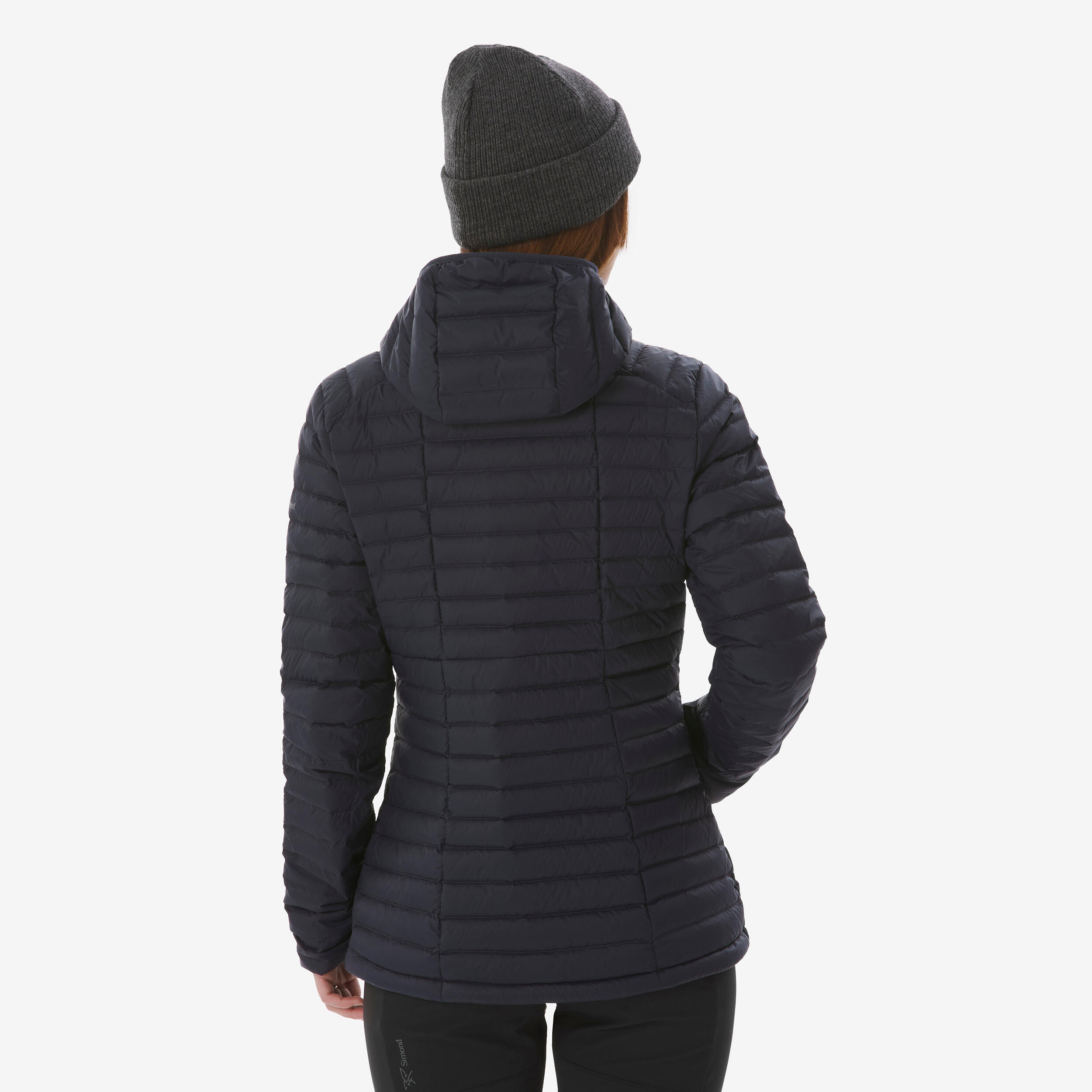 Manteau de longue randonnée léger en duvet femme, Xplore 4/10