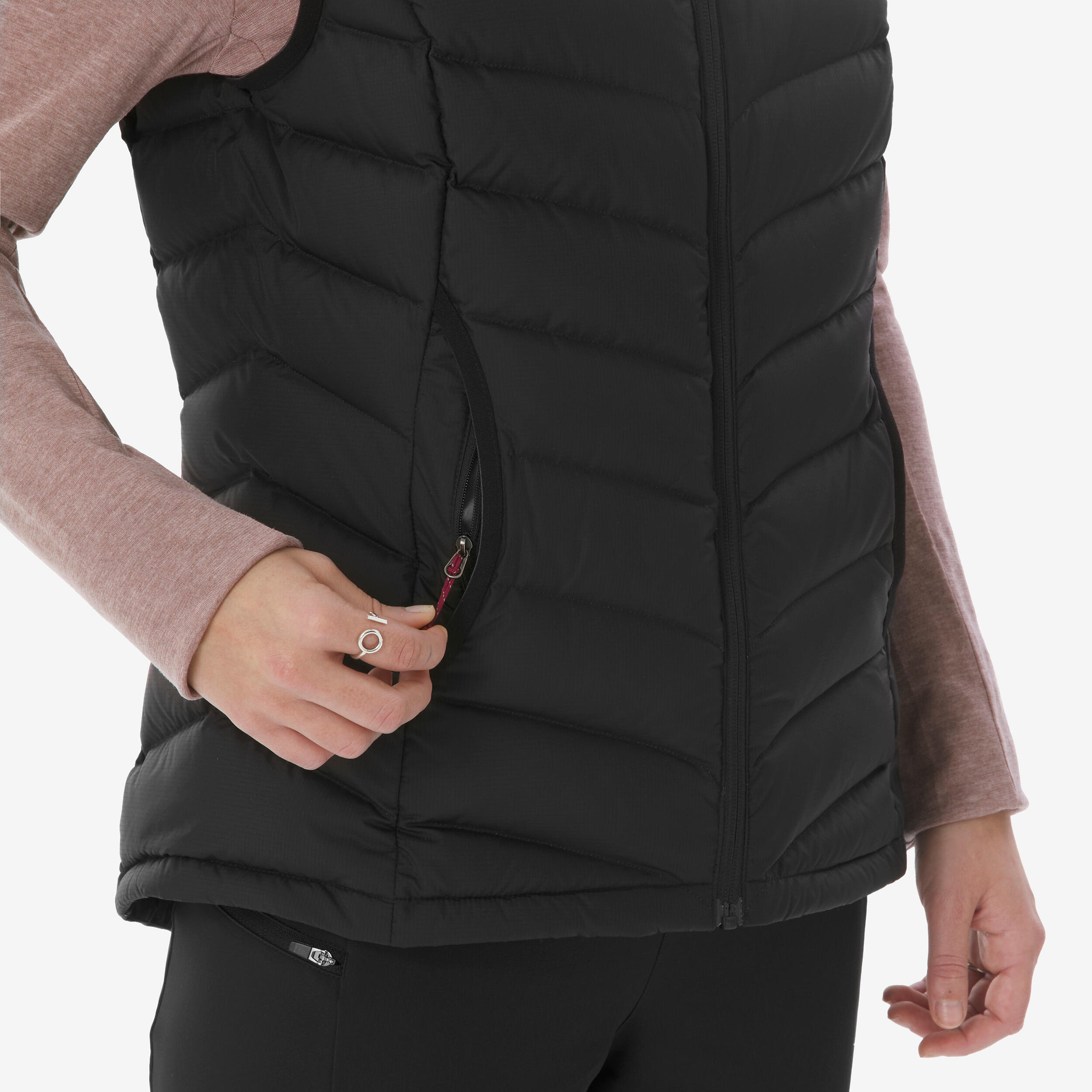 Women’s Padded Winter Vest - MT 500 Black 6/9