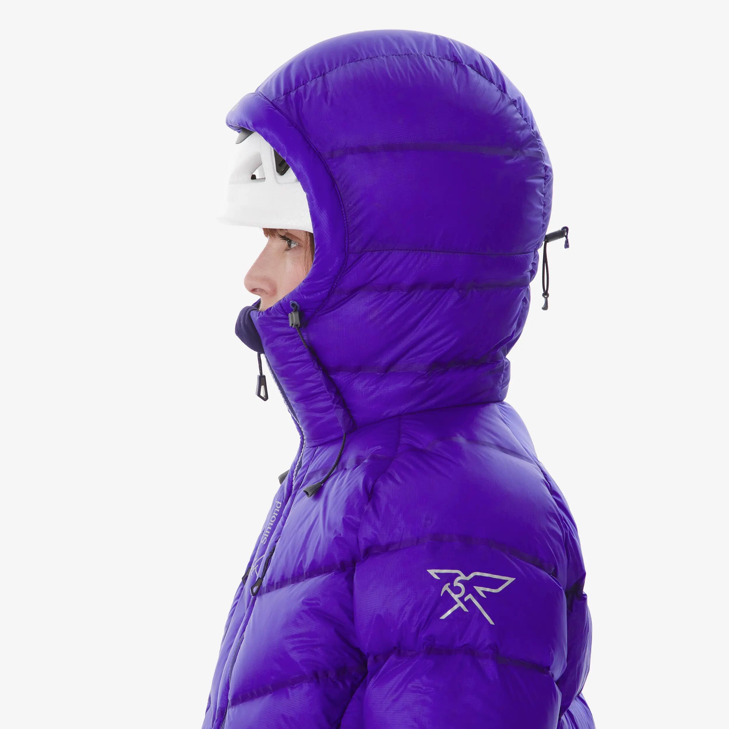 Piumino alpinismo donna MAKALU viola | -24°C 3/13