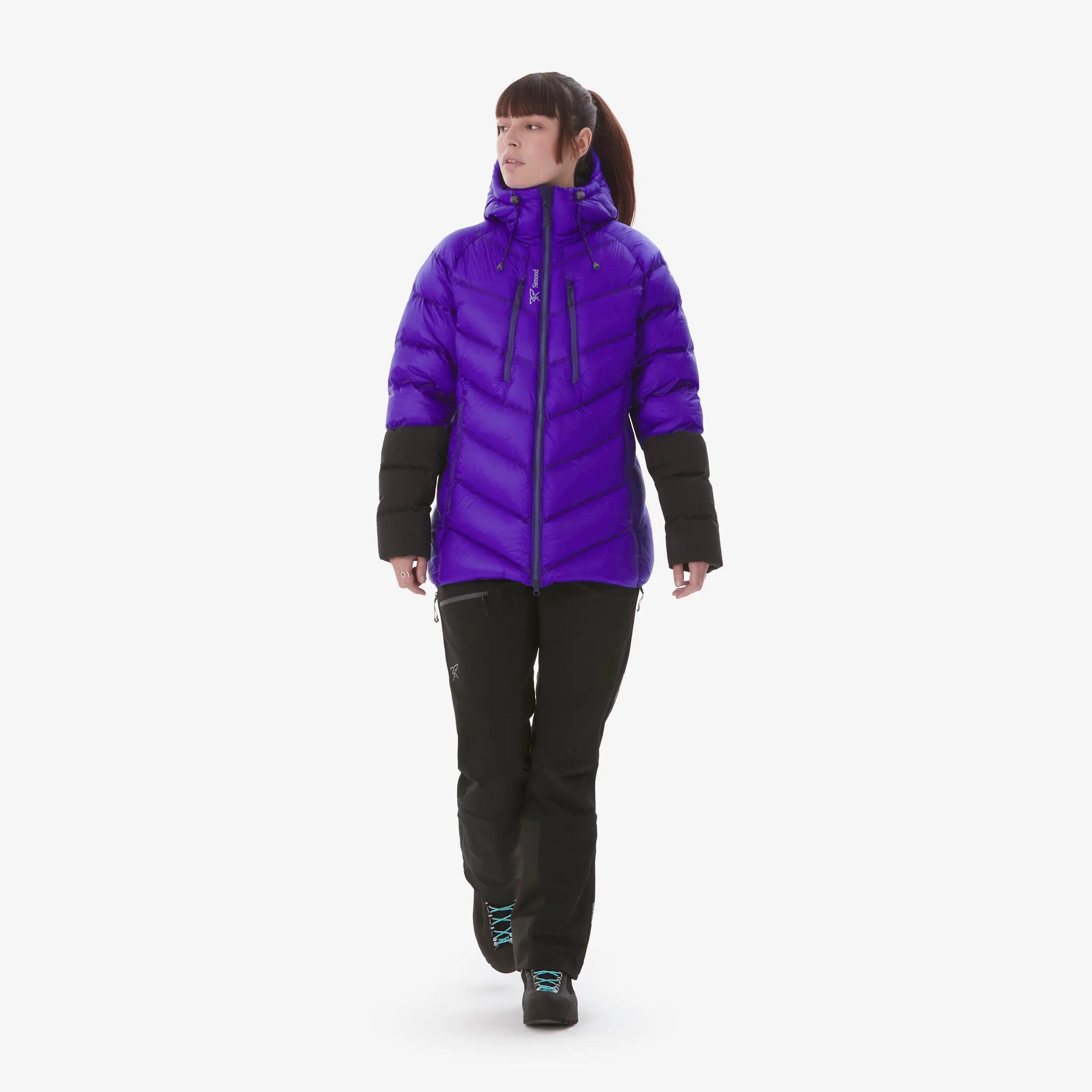 Piumino alpinismo donna MAKALU viola | -24°C 2/13
