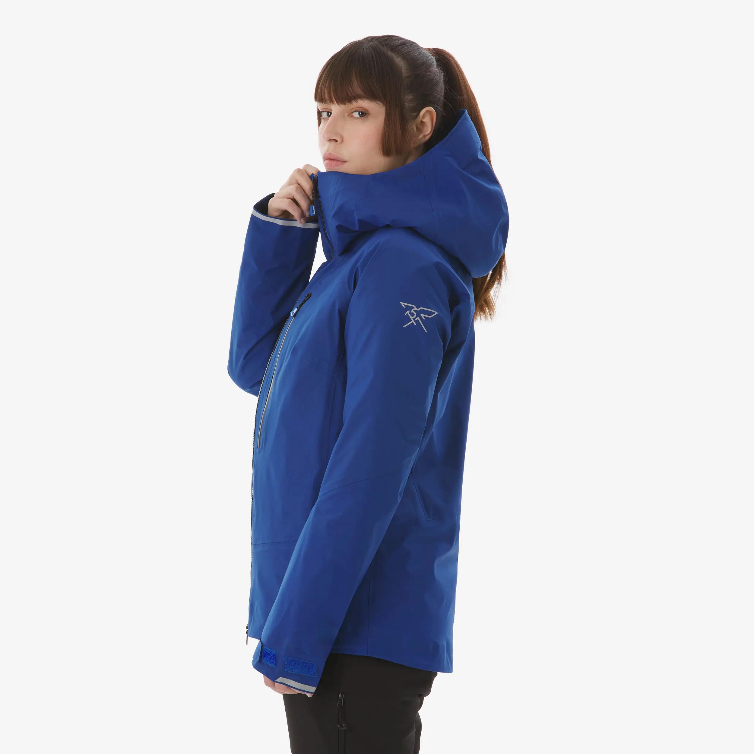 Jaqueta d'alpinisme impermeable i lleugera dona Wilder Alpi light blau  5/10