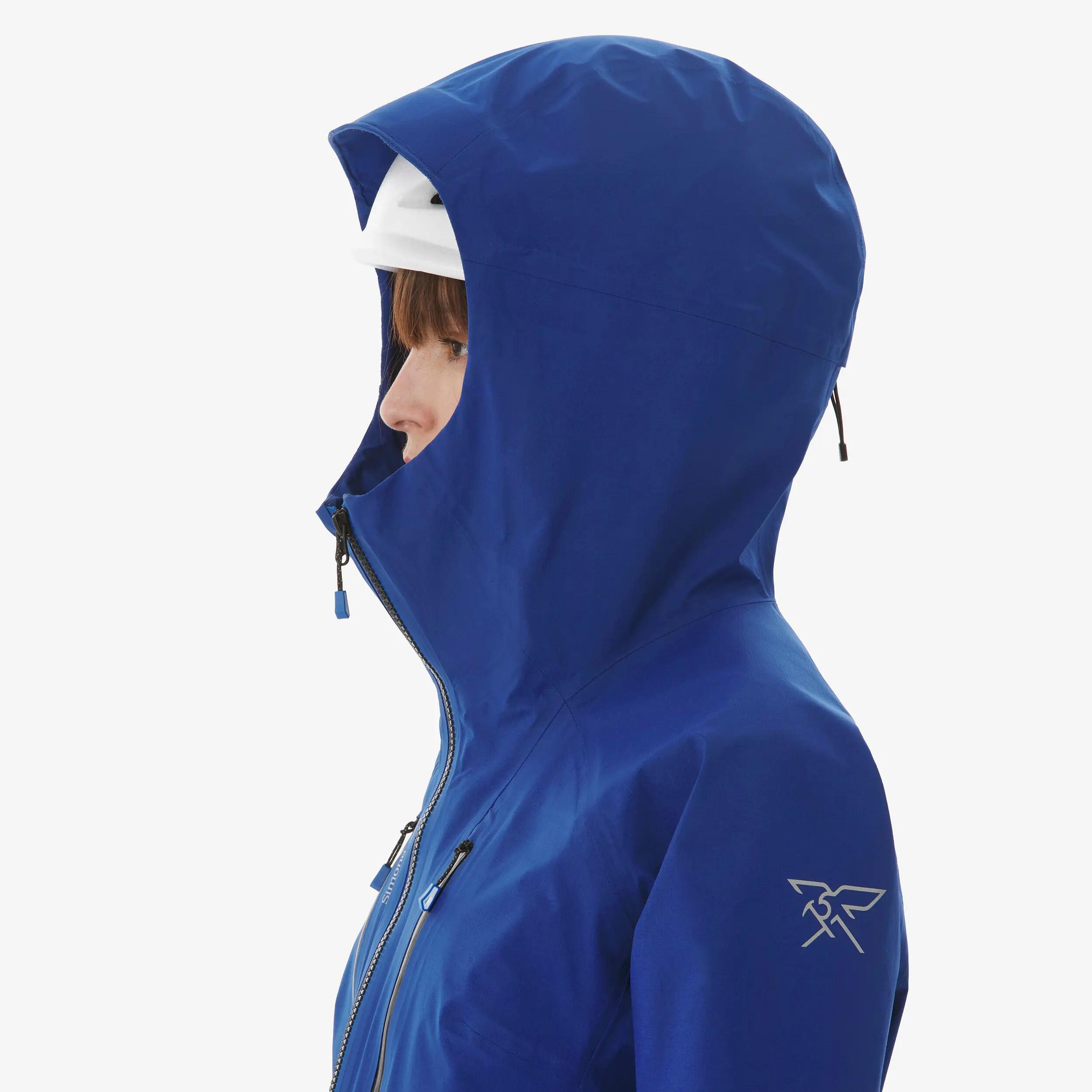 Jaqueta d'alpinisme impermeable i lleugera dona Wilder Alpi light blau  3/10