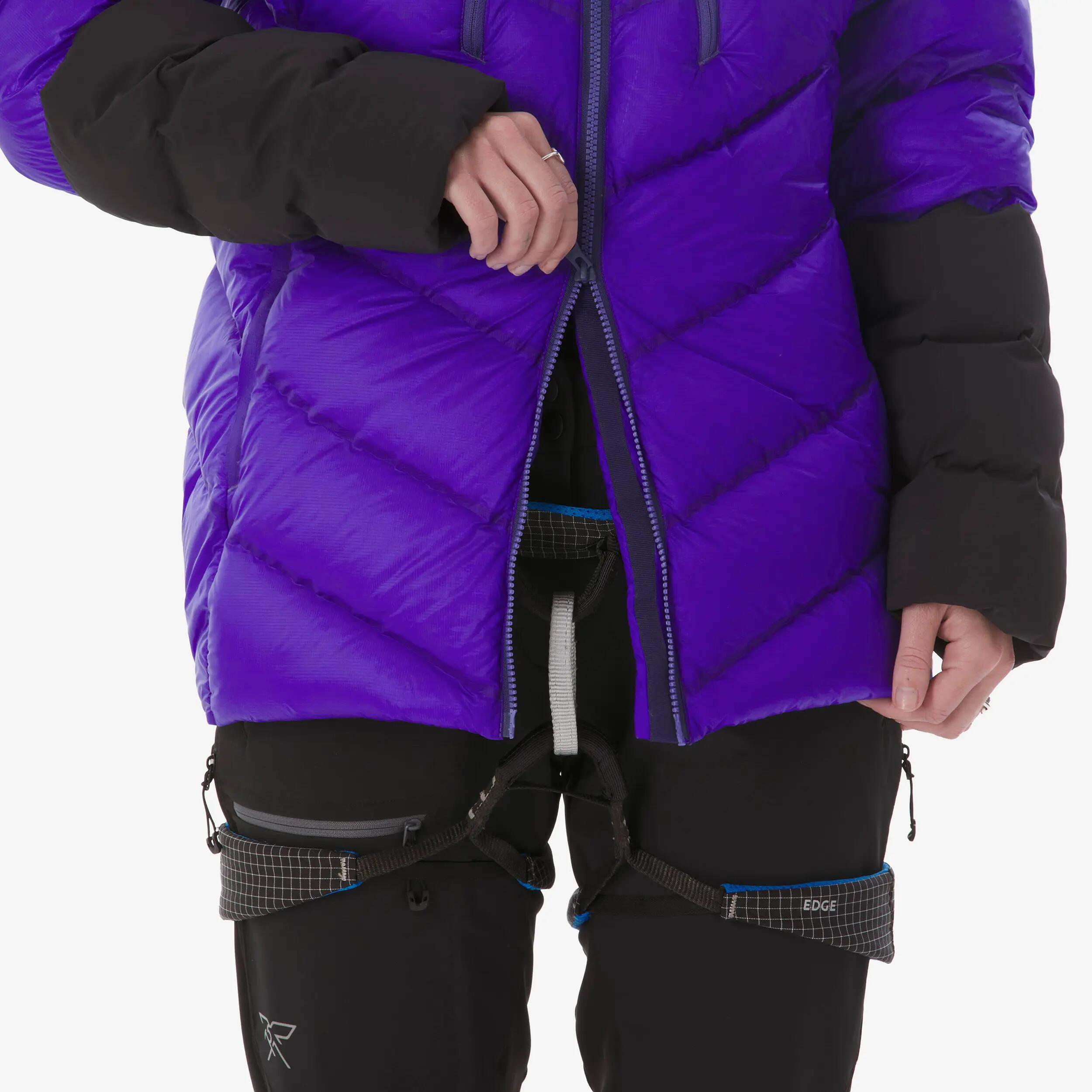 Piumino alpinismo donna MAKALU viola | -24°C 6/13