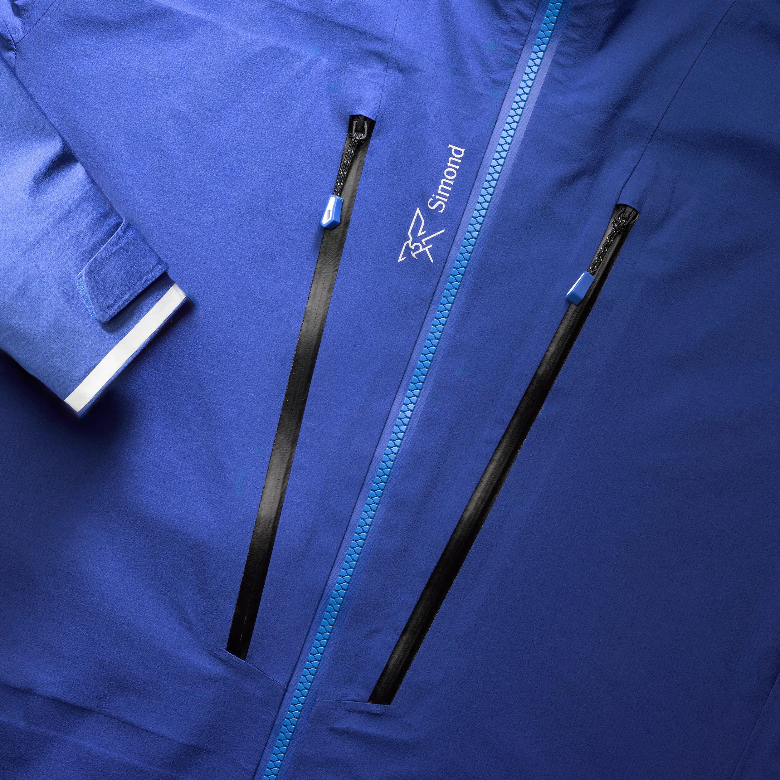 Jaqueta d'alpinisme impermeable i lleugera dona Wilder Alpi light blau  9/10
