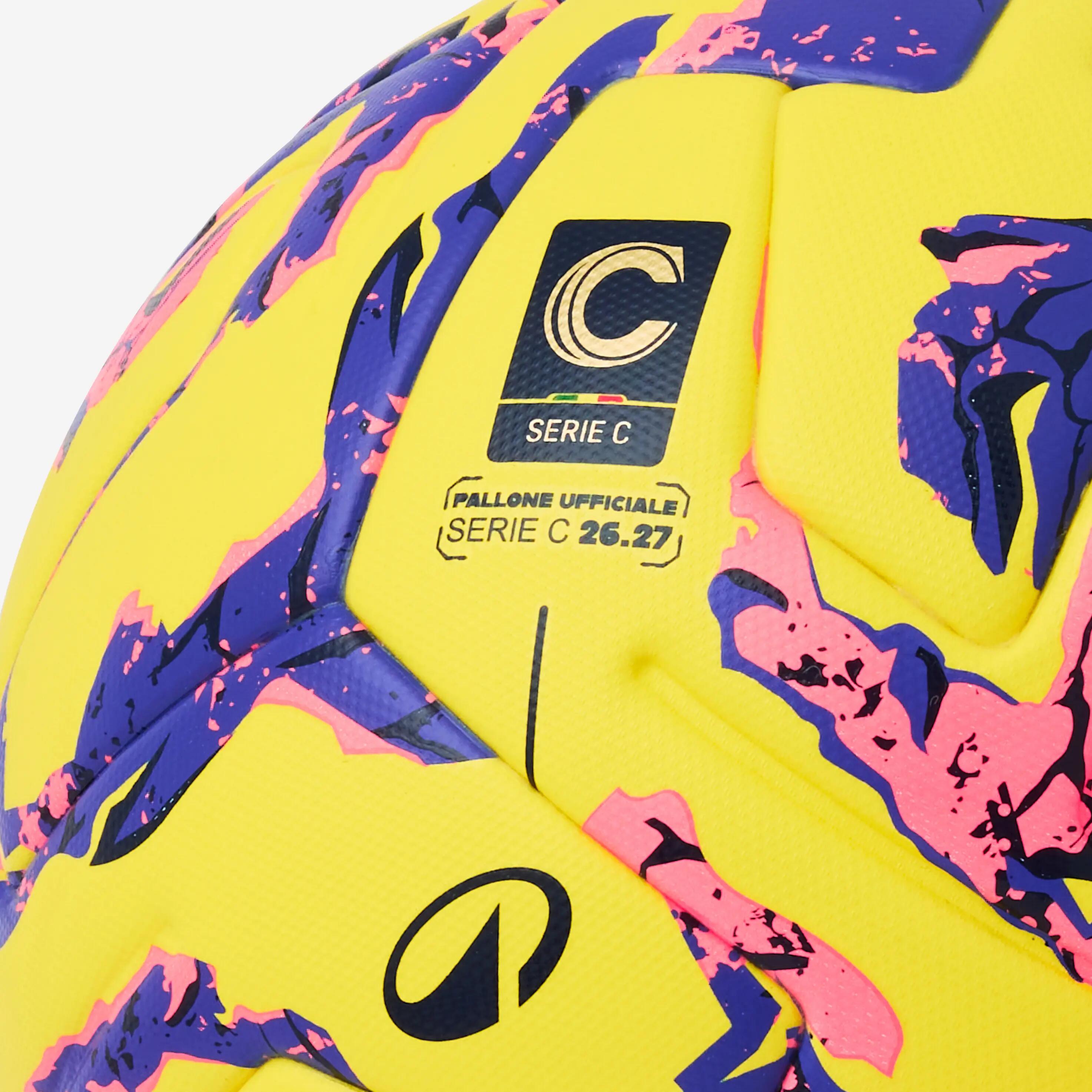 Bola de Futebol Oficial da SÉRIE C ITALIANA 26/27. Versão Inverno. 3/5