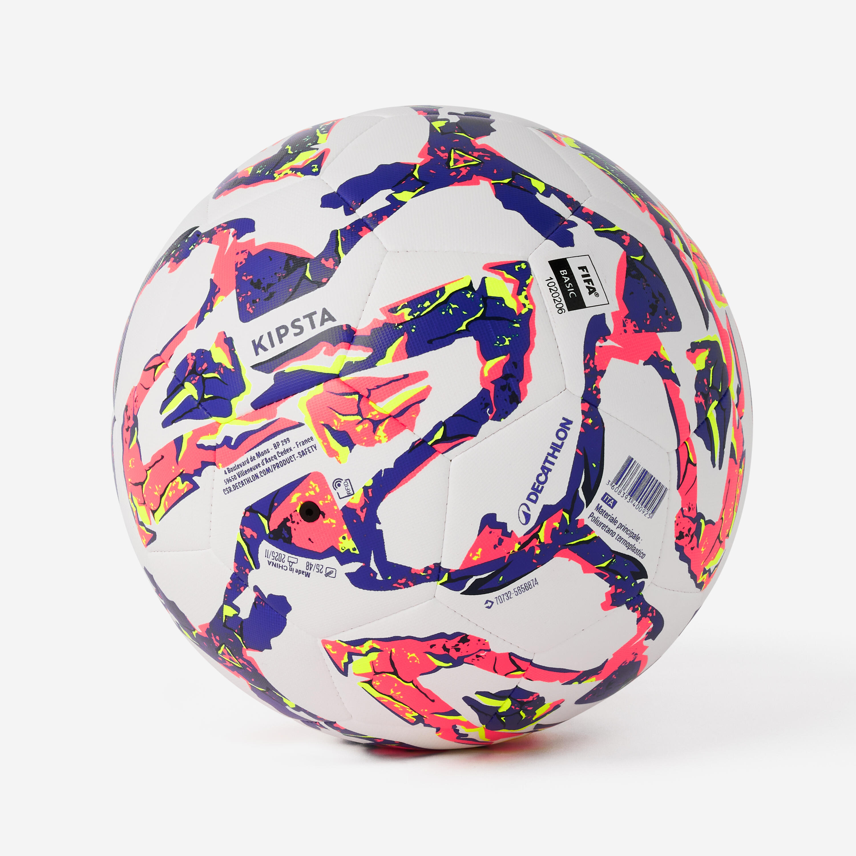 Pallone calcio REPLICA SERIE C ITALIANA Taglia 5 FIFA Basic 2/4