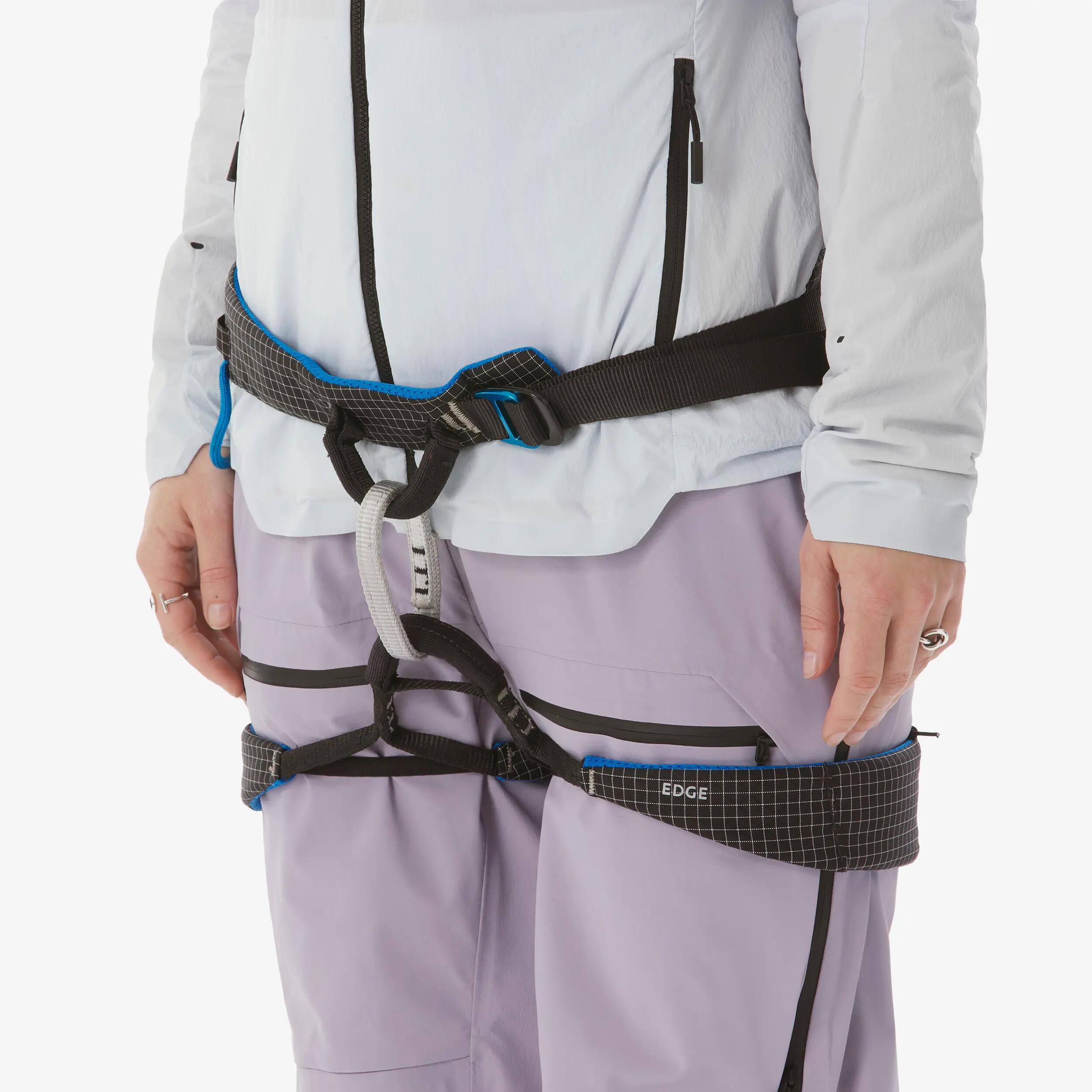 Pantalon de ski freeride imperméable femme, FR900 violet 13/13