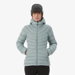 Chaqueta acolchada con capucha de plumón -10 °C de trekking mujer, Wilder