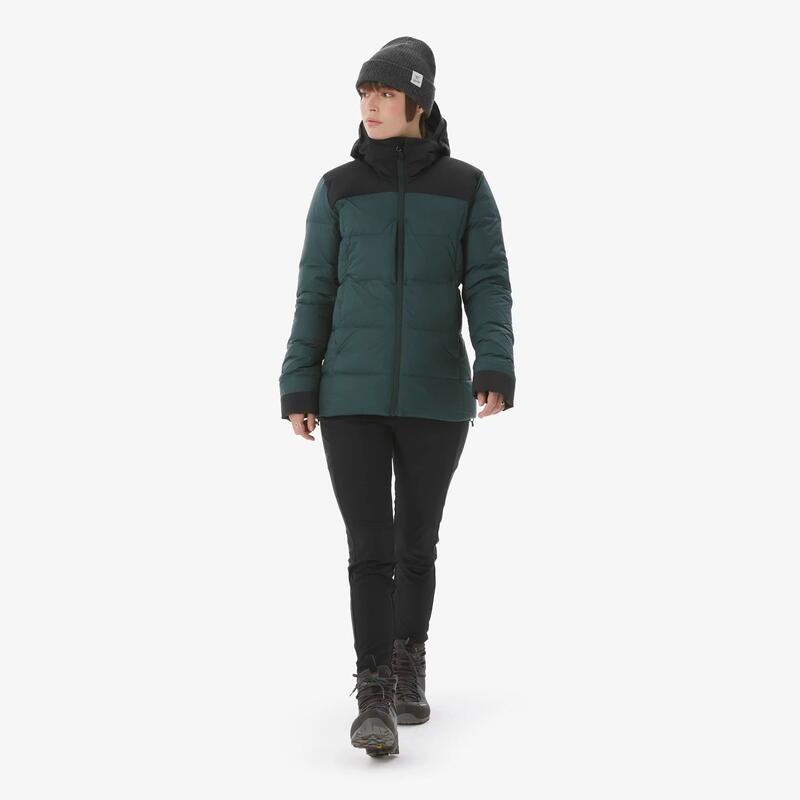 Kadın Outdoor Trekking Şişme Mont - Yeşil - MT900 -20 °C