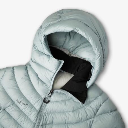 Пуховик жіночий Wilder для гірського трекінгу до -10°C блакитний
