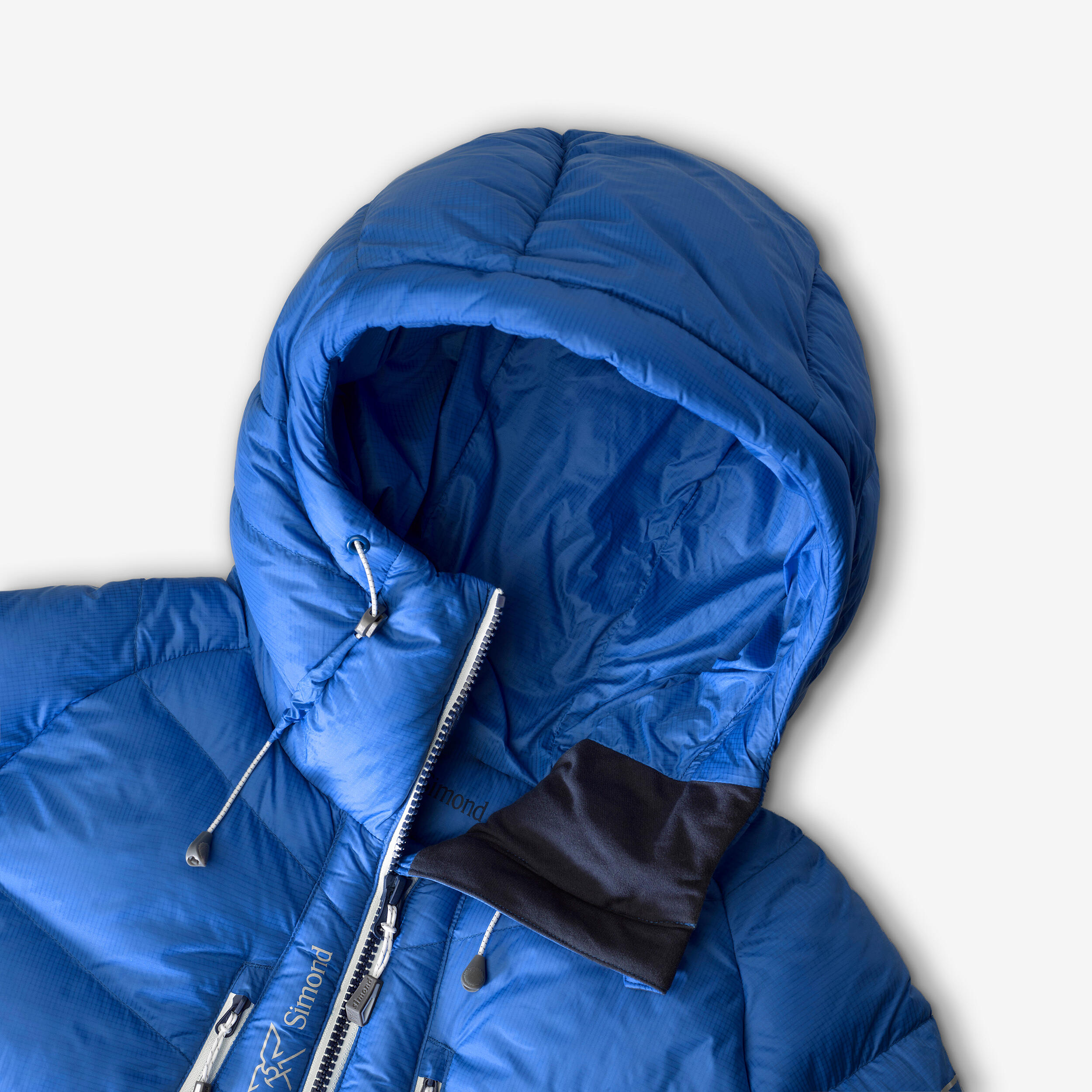 Doudoune d'alpinisme chaude en duvet femme, Makalu bleu 8/10