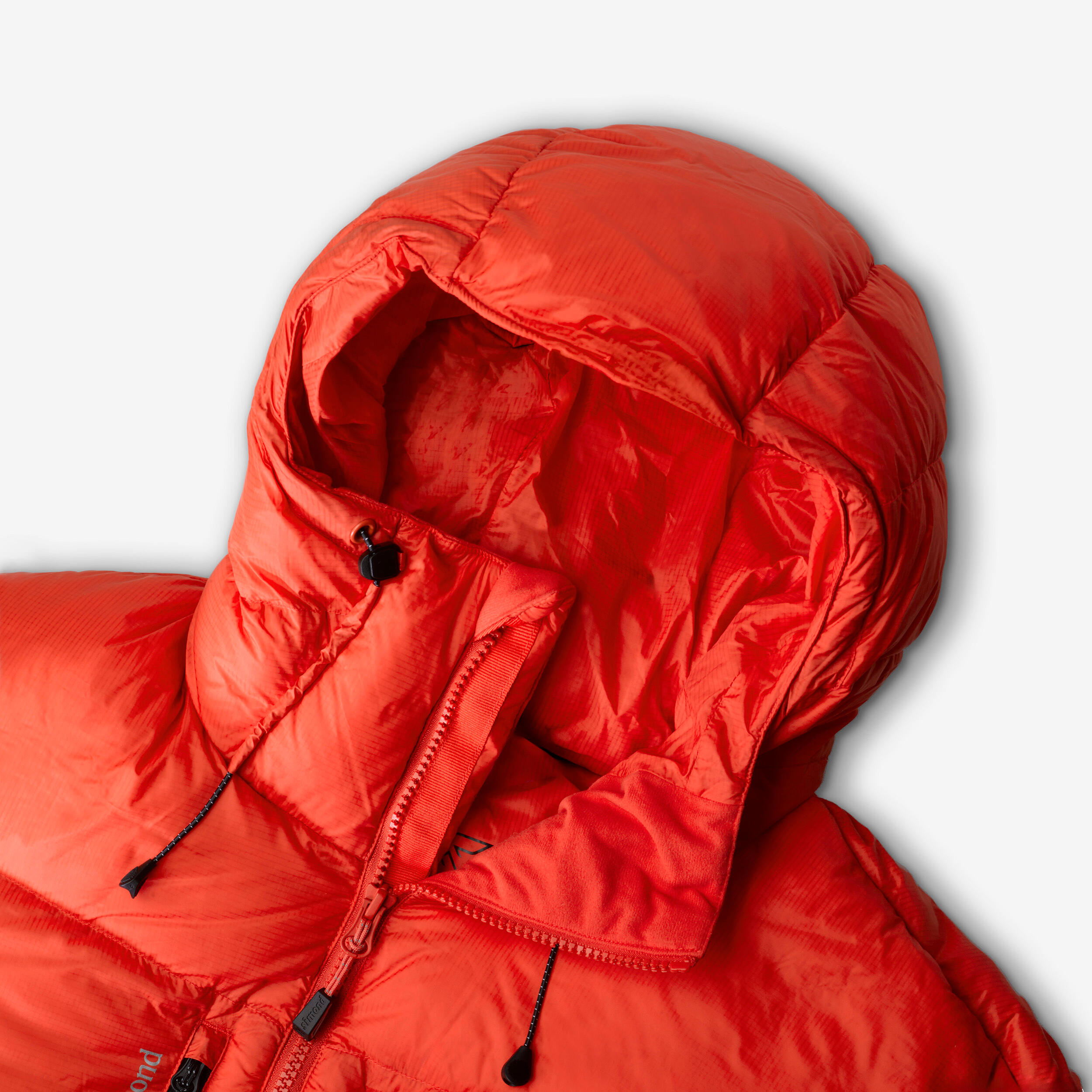 Doudoune d'alpinisme chaude en duvet homme, Makalu rouge 9/11
