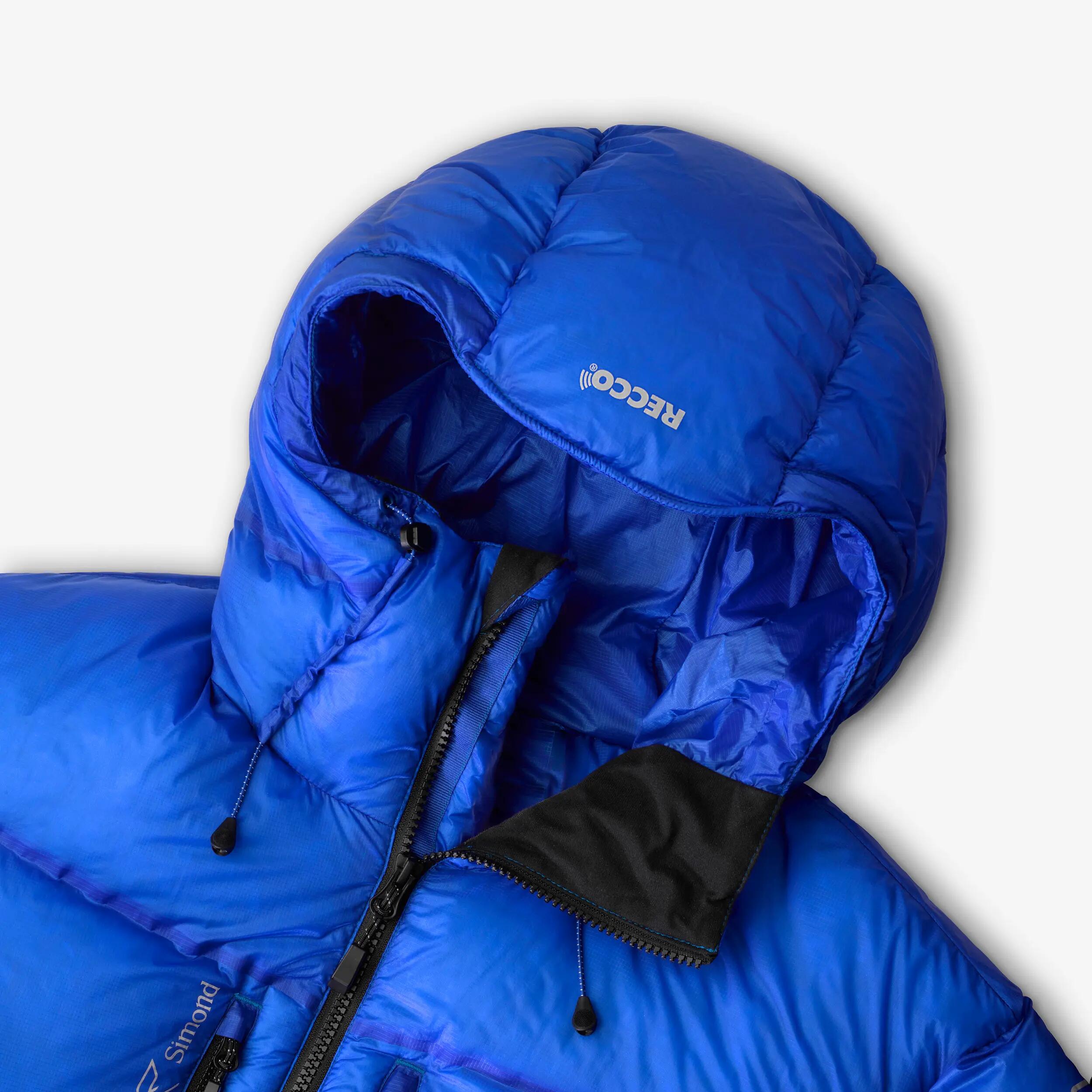 Manteau d’alpinisme en duvet grand froid homme, Makalu 10/13