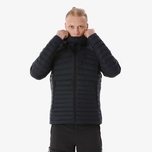 Chaqueta acolchada de trekking ligera plumón -3 °C hombre, Xplore azul marino