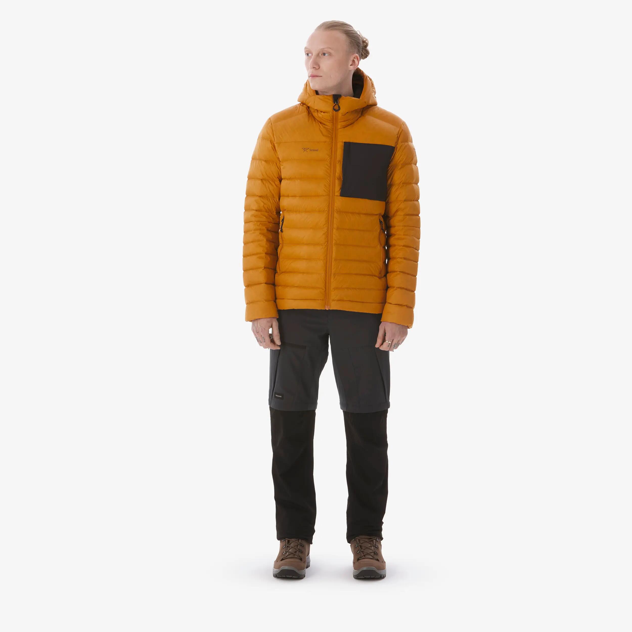 Men’s Hooded Down Winter Jacket, MT 500 2/12